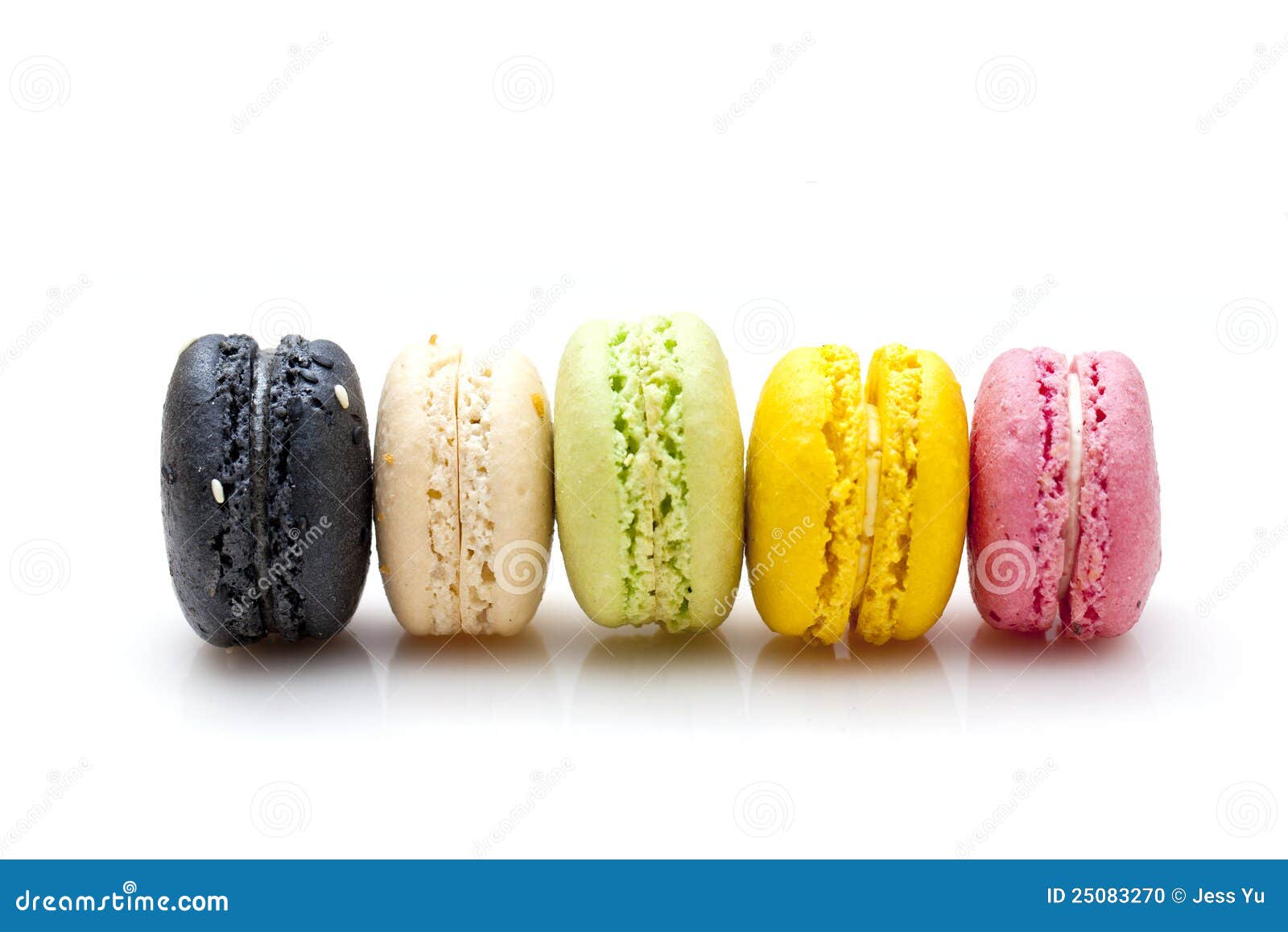 Macarons dessert stock photo. Image of bake, cookie, food - 25083270