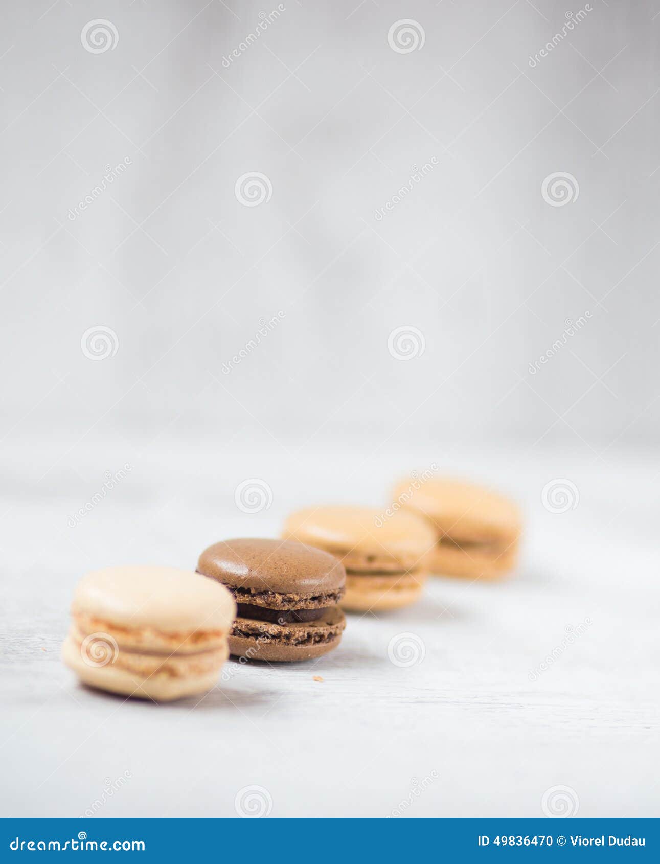 Macaroon Biscuits with Copy Space Stock Photo Image of assortment