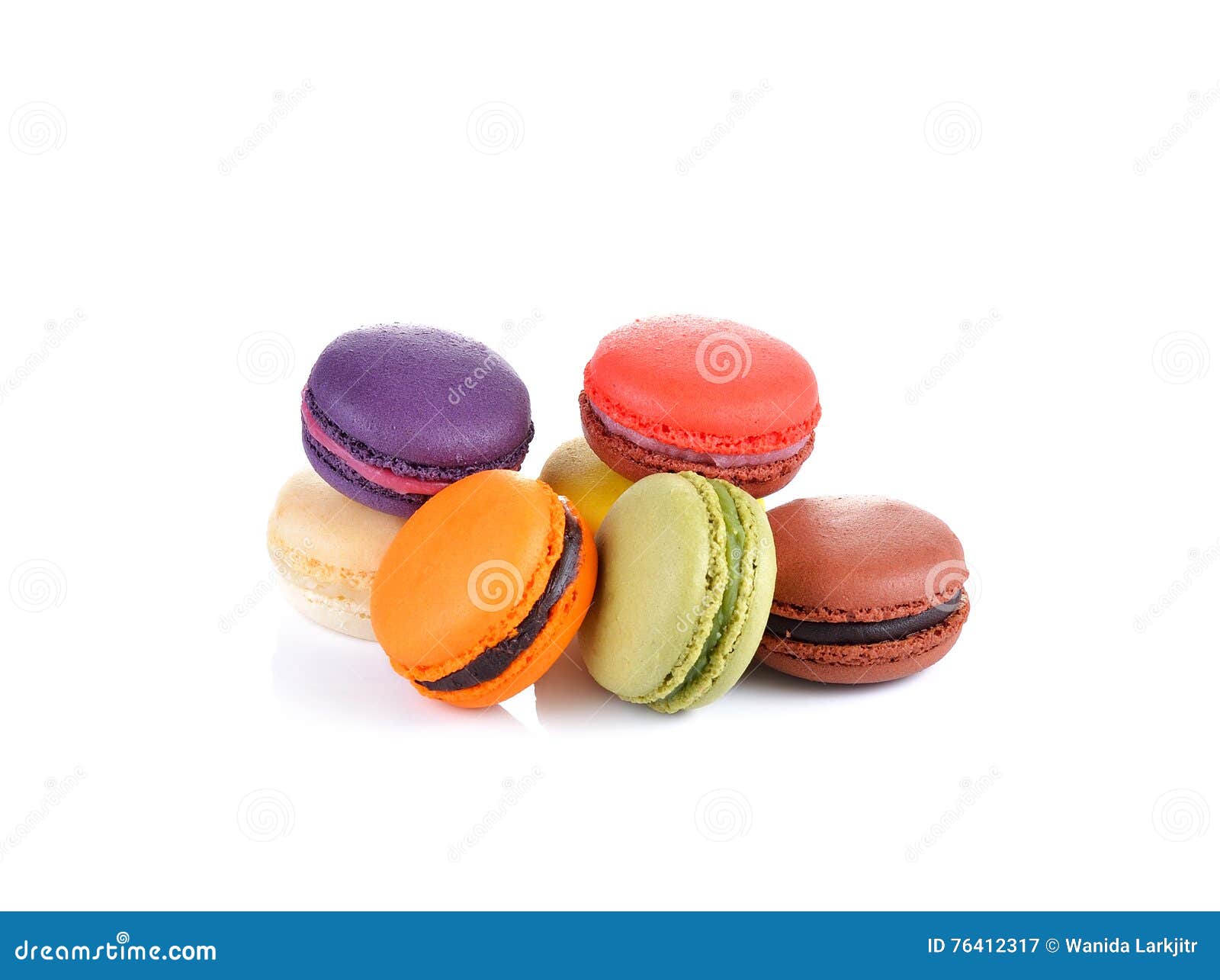 Macaroons , Delicious Dessert of France Stock Image Image of