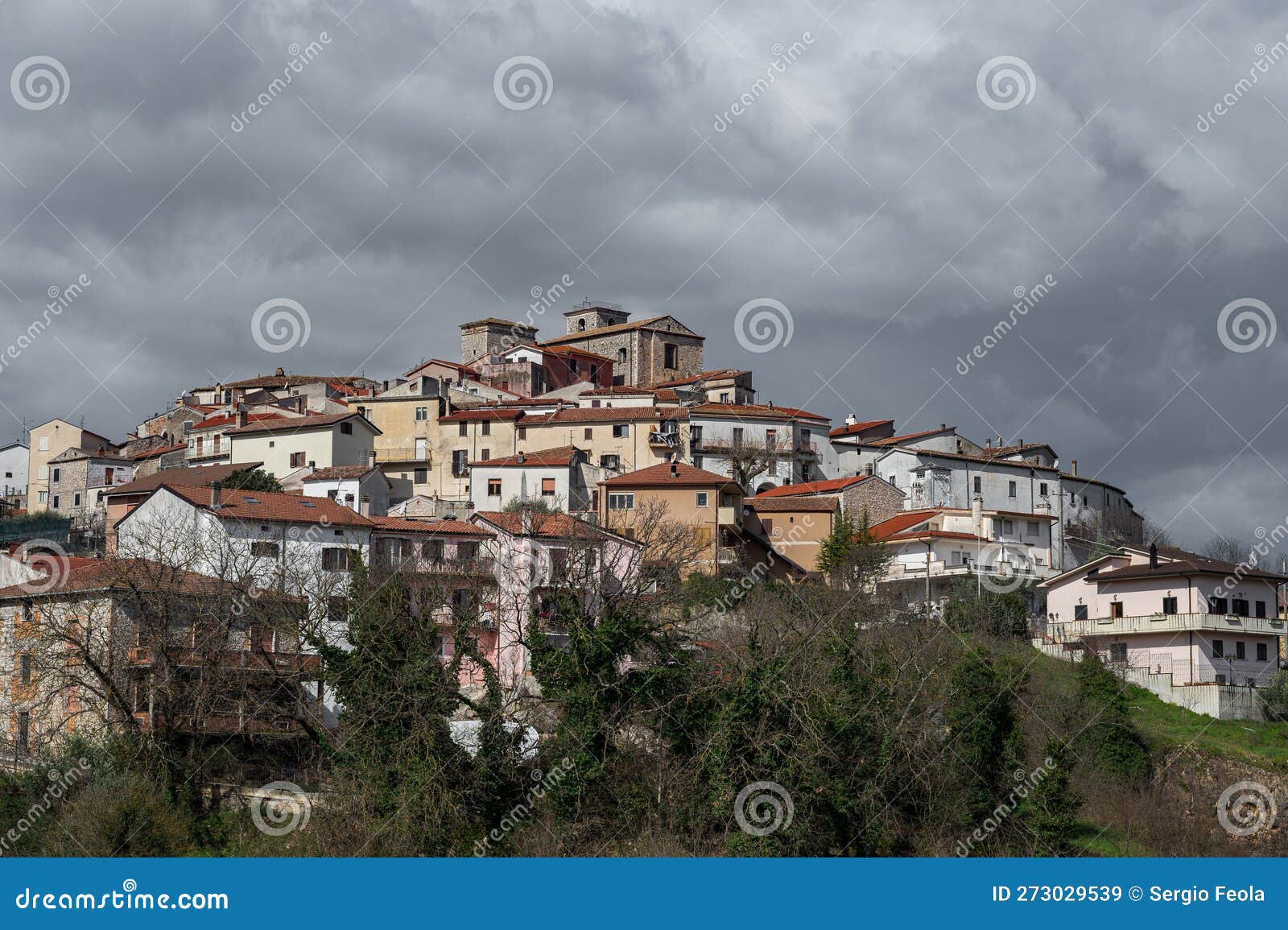 Macchia D Isernia, Molise, Italy. Glimpses and Panoramas Stock Image ...