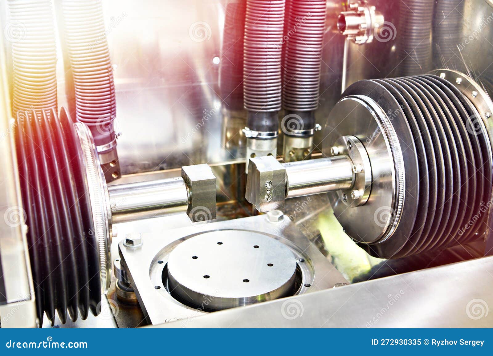 Machine for Electrochemical Processing Stock Image Image of