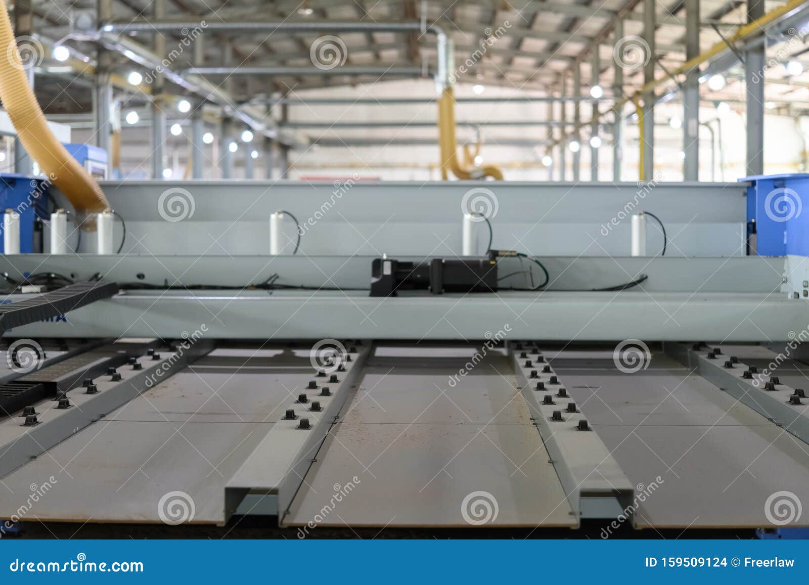 Machine Handling Plywood in Factory Stock Photo Image of handling