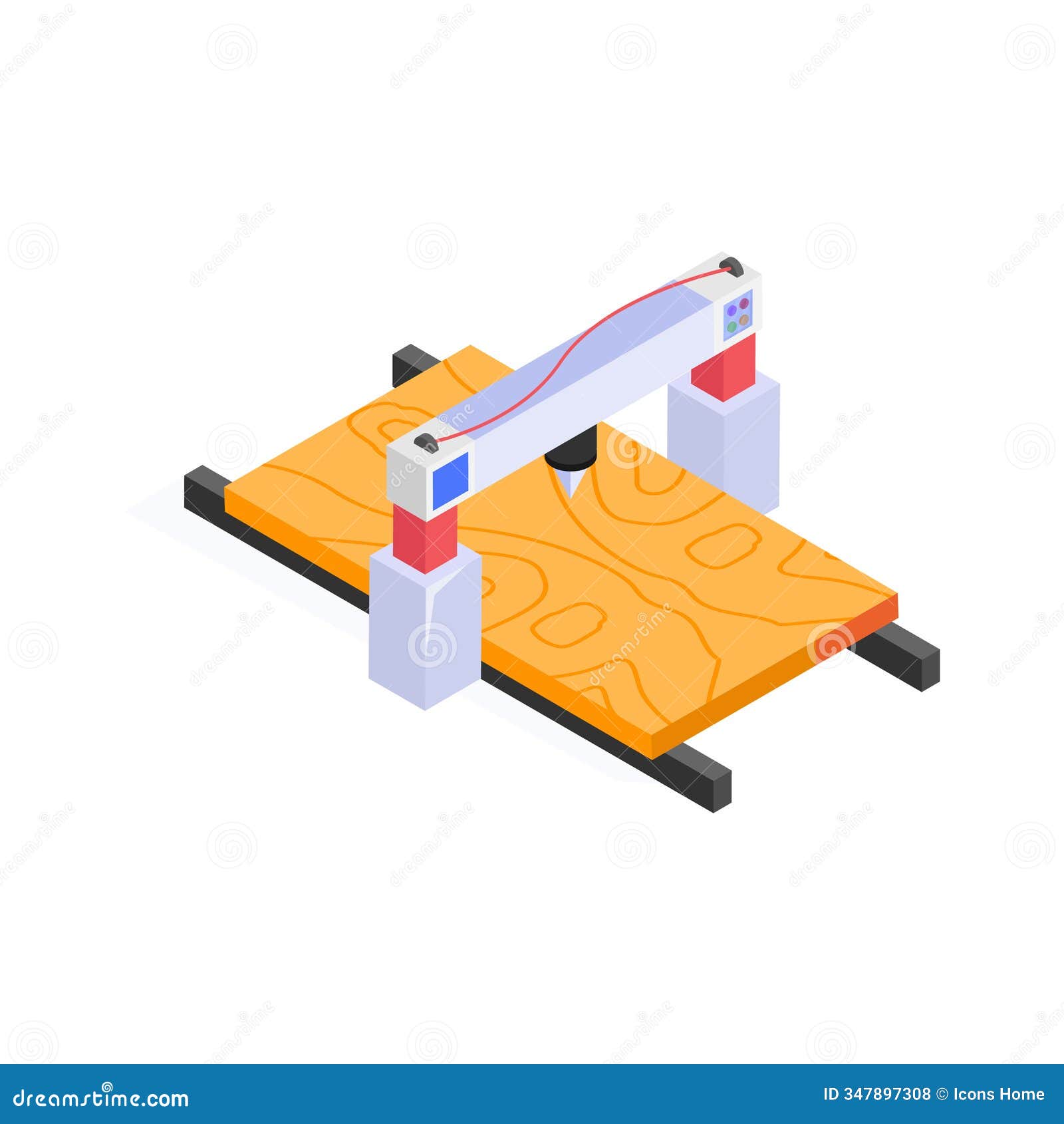 machine for precision cutting using computer controlled systems