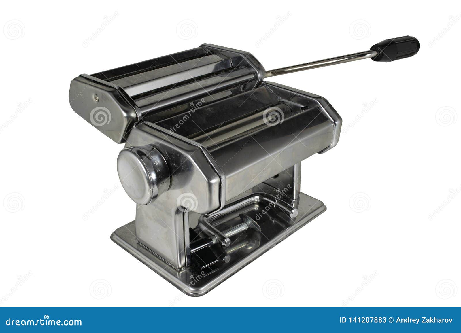 Machine for Rolling Out Dough and Cutting Noodles Stock Image Image