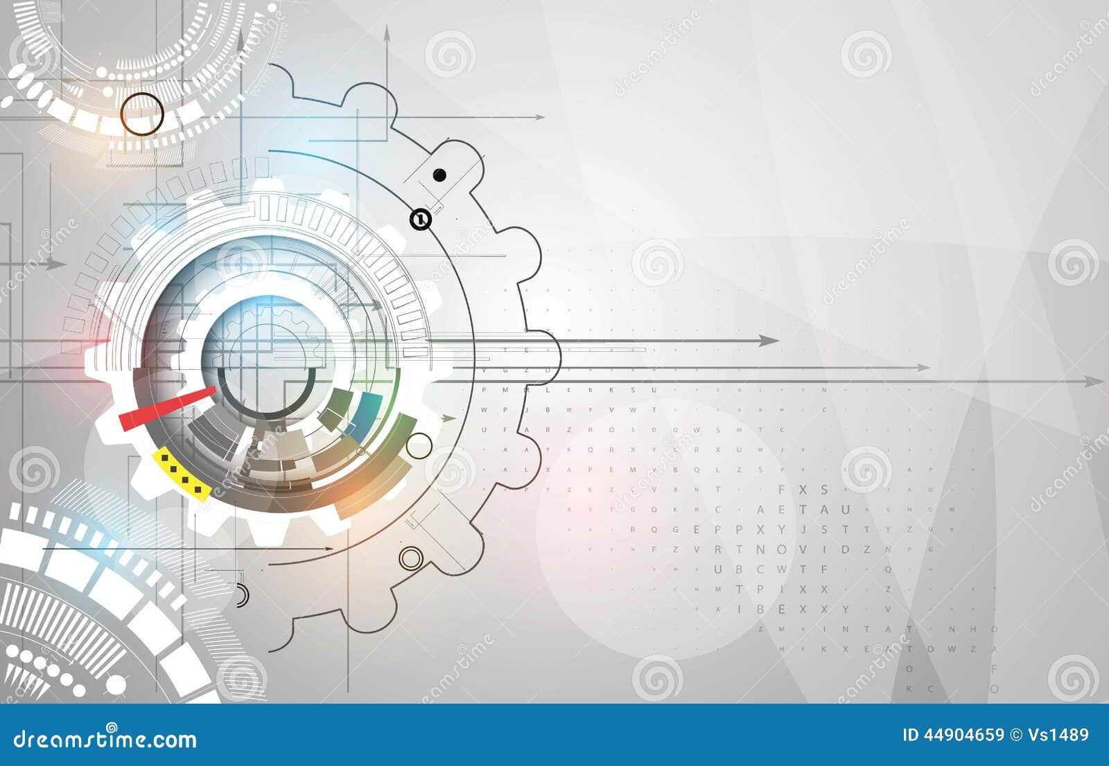 Machine technology gears. retro gearwheel mechanism abstract bacground