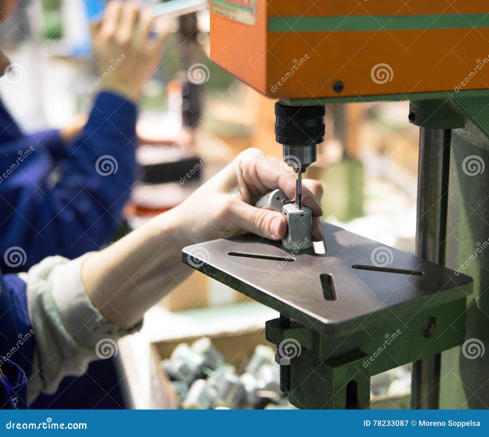Machine Tools with Computer Numerical Control (CNC) Stock Image Image