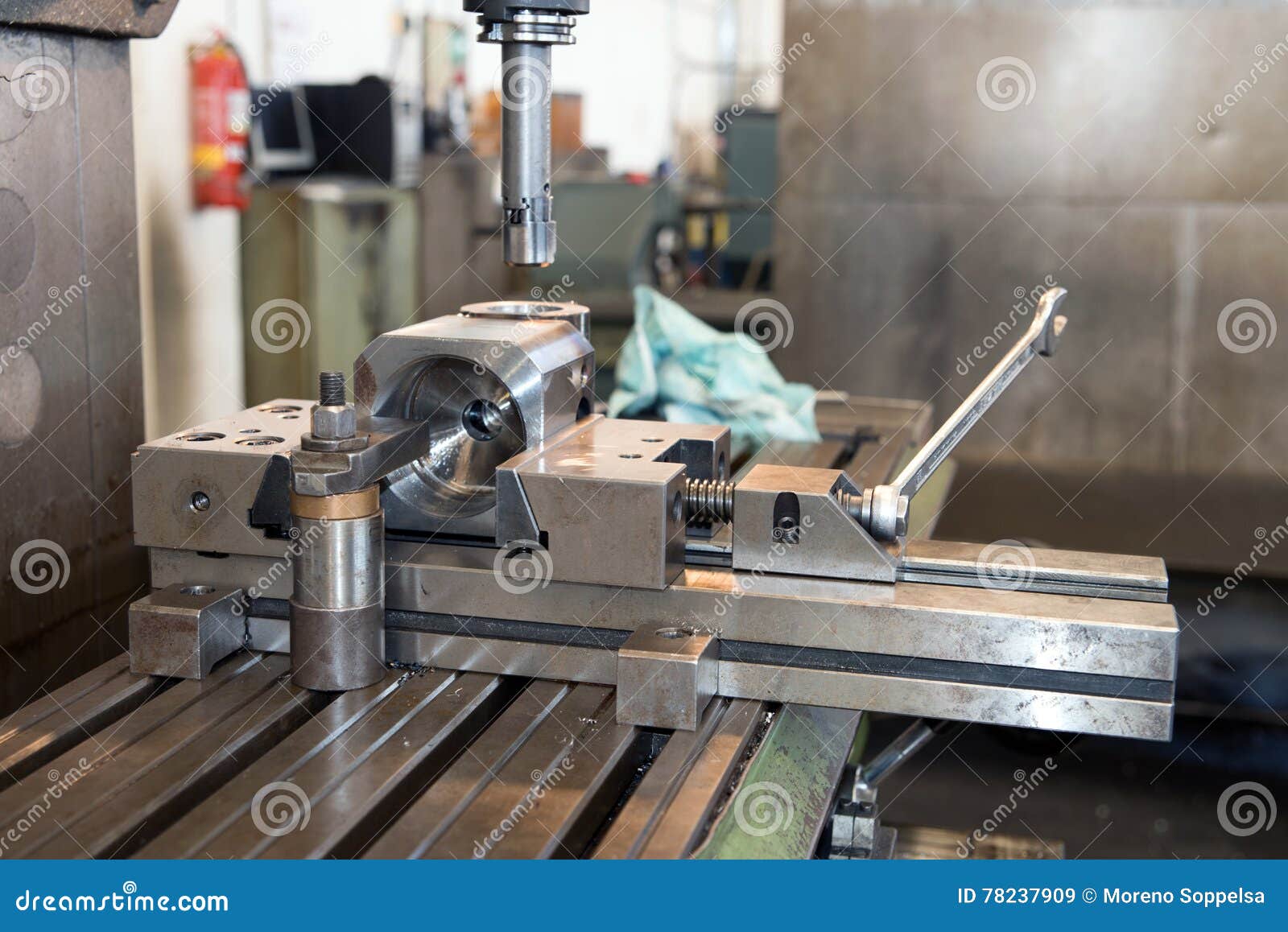 Machine Tools with Computer Numerical Control (CNC) Stock Image Image