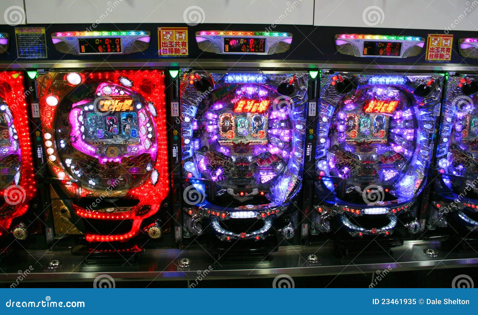 Machines de Pachinko image éditorial. Image du gibier 23461935