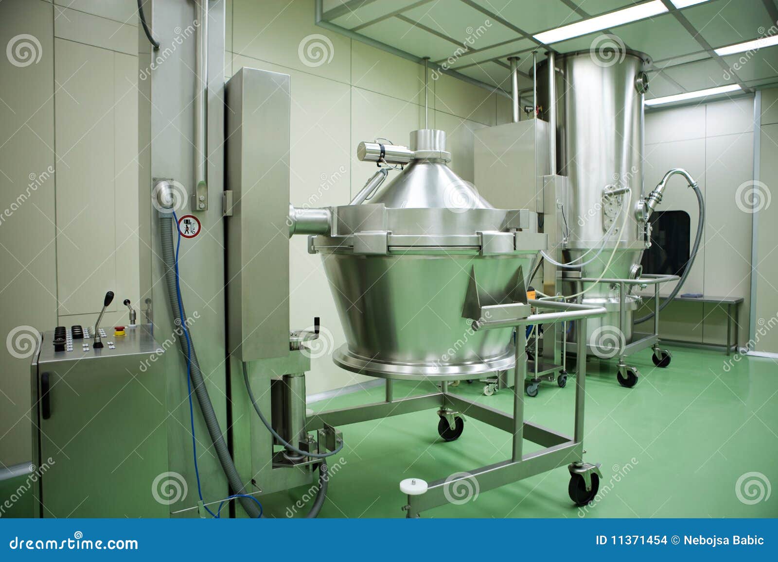 Machines in a Pharmaceutical Industry Stock Photo Image of medical