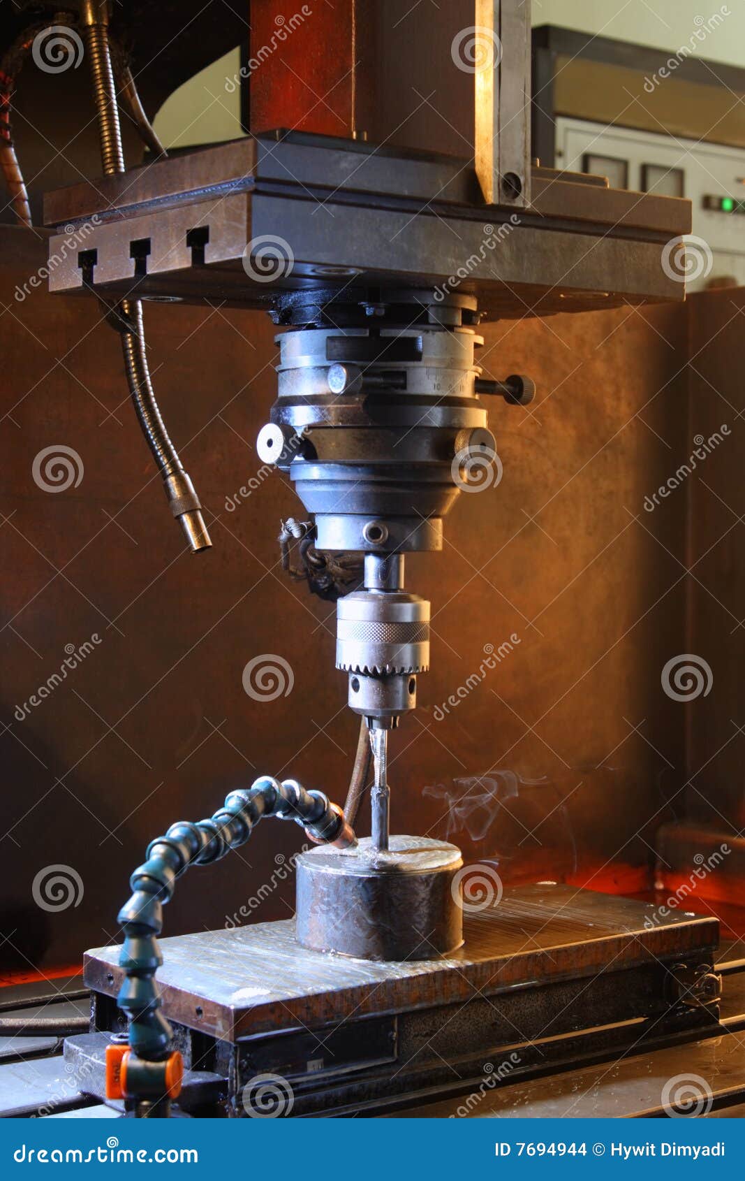 Machining metal stock photo. Image of factory, 7694944