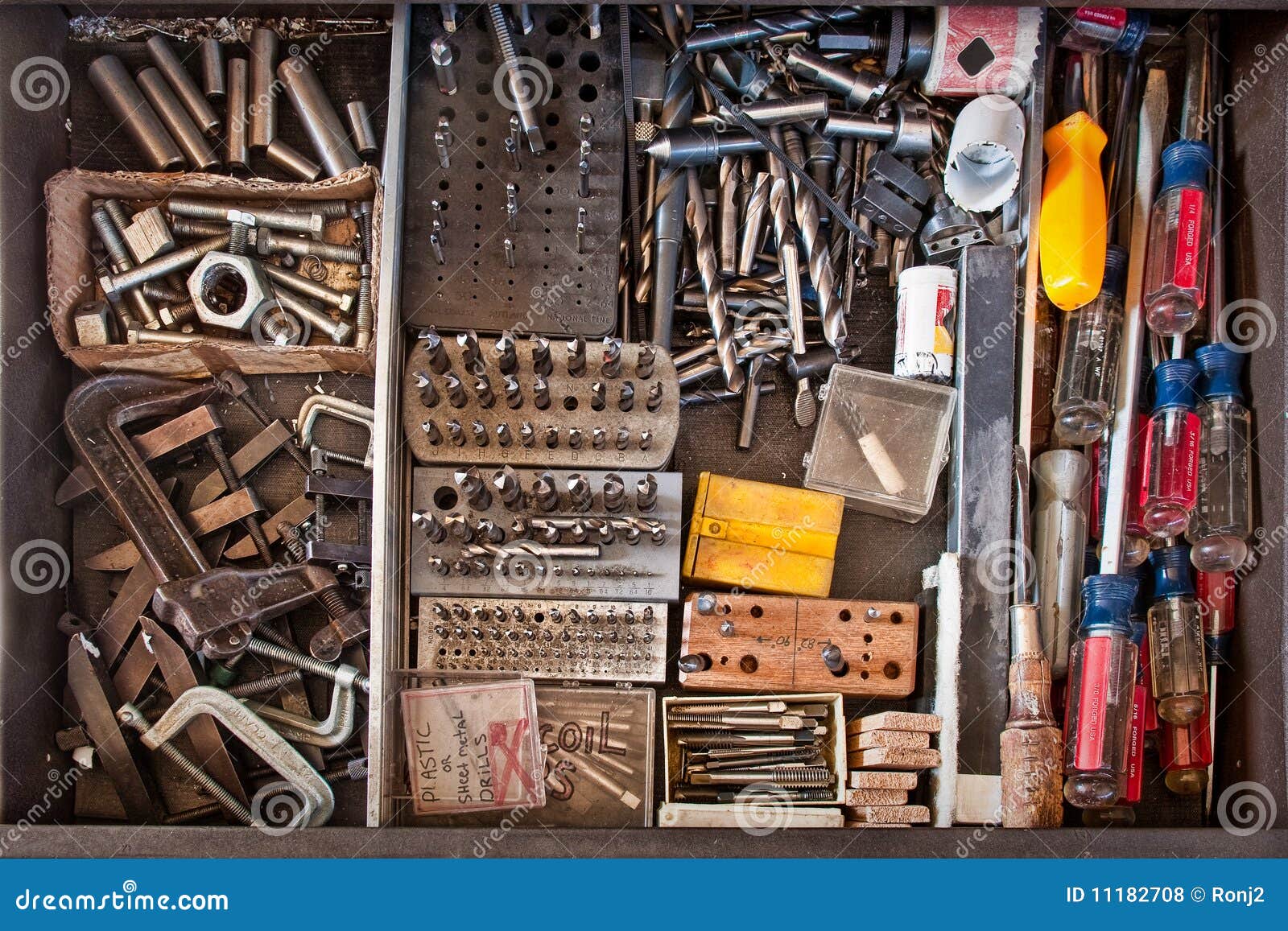 Machinist Tools 2 Stock Photo Image Of Bits Regrinds