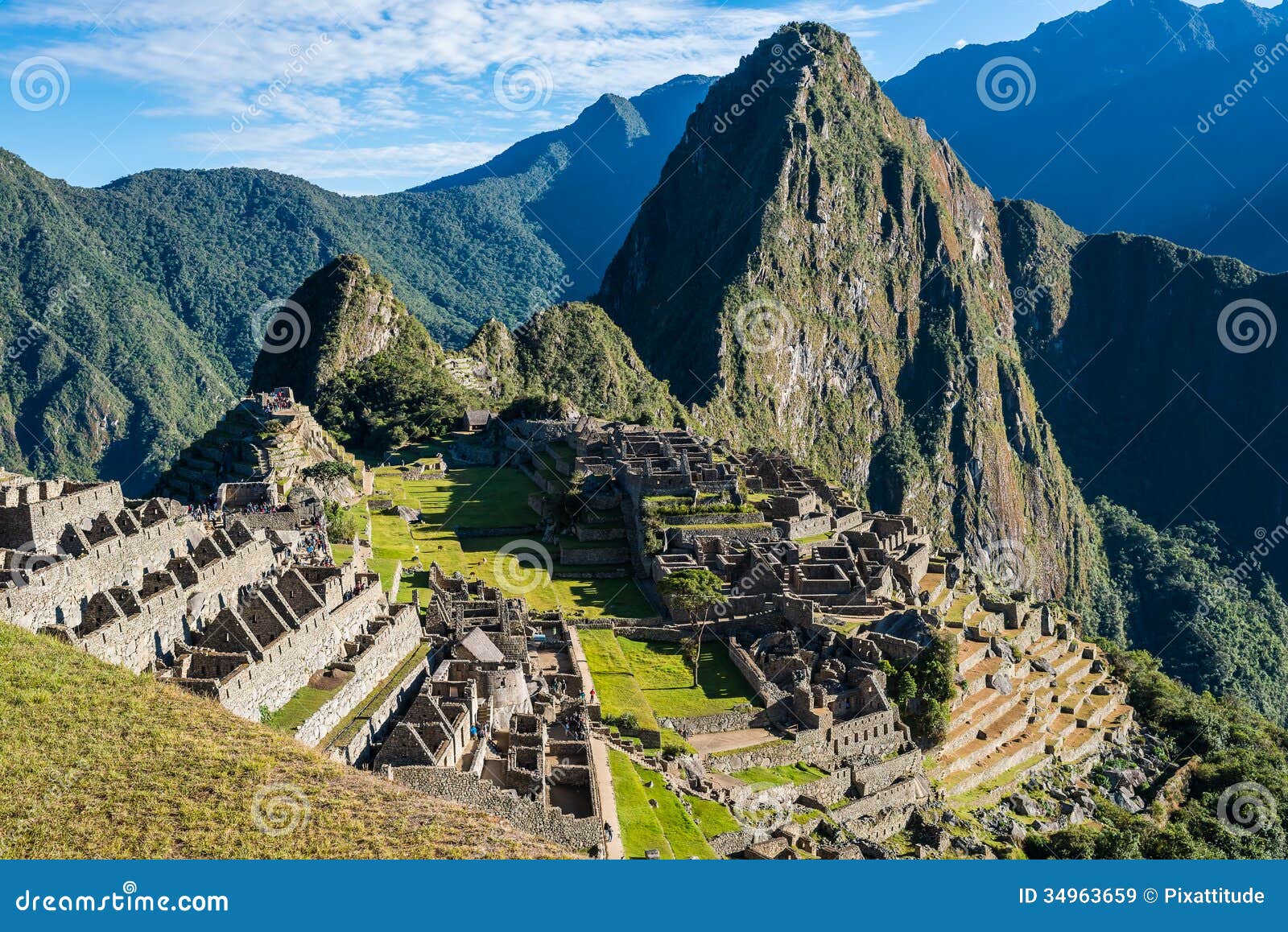 machu picchu ruins peruvian andes cuzco peru
