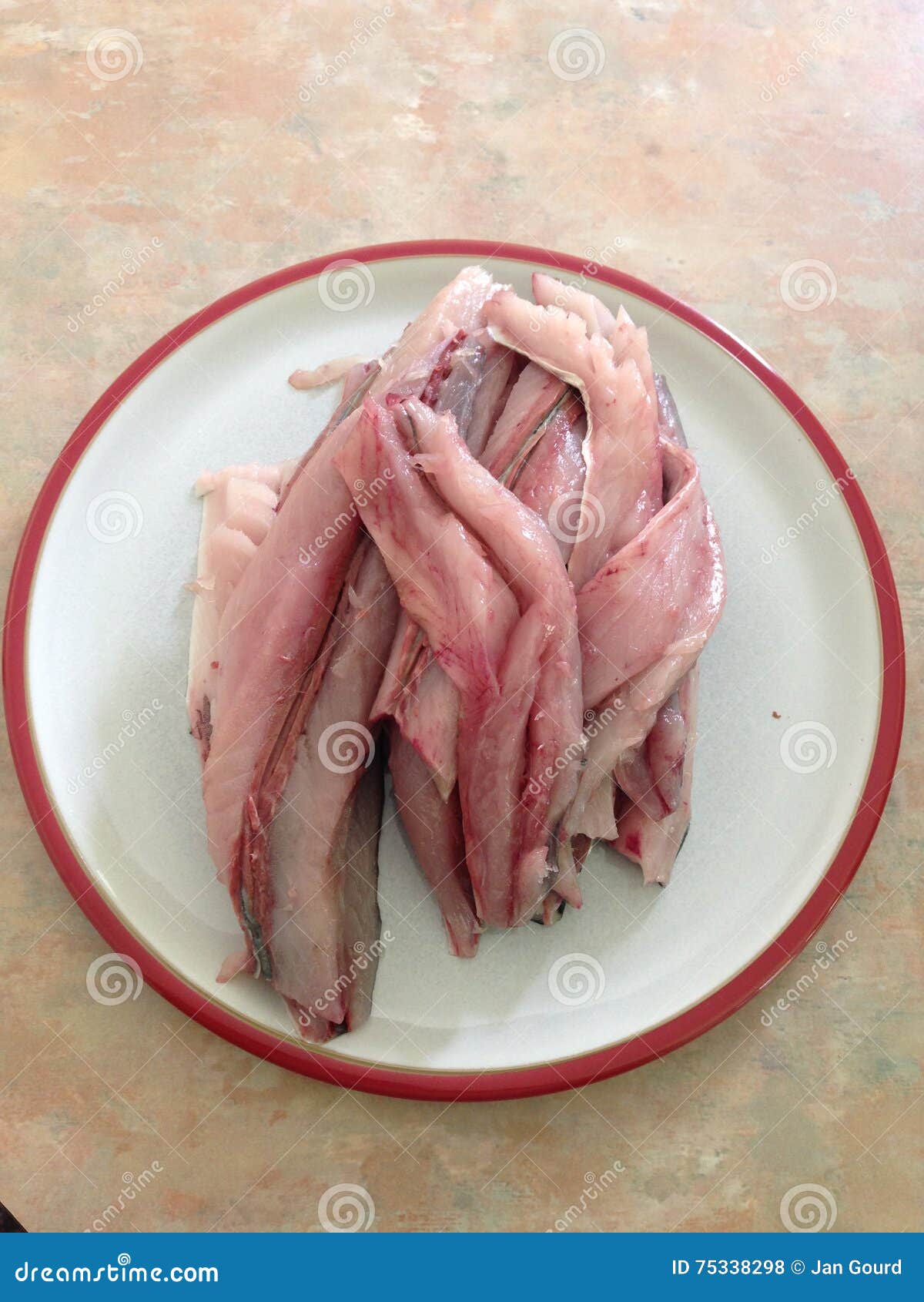 Mackerel Fillets Ready for Cooking Stock Photo Image of fillets