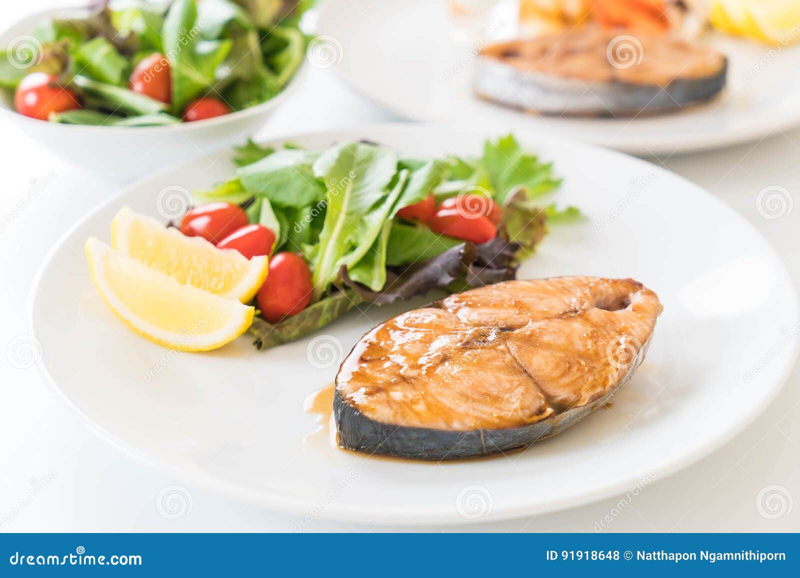 Mackerel fish steak stock photo. Image of mackerel, chili 91918648