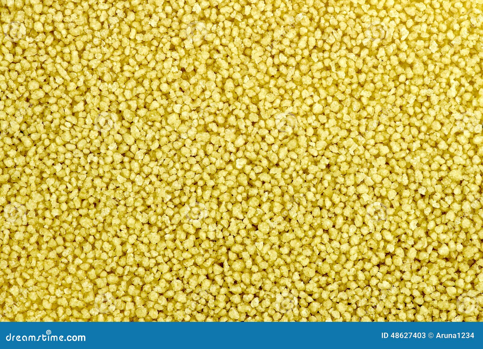 Macro Background Texture of Raw Uncooked Couscous Stock Image Image