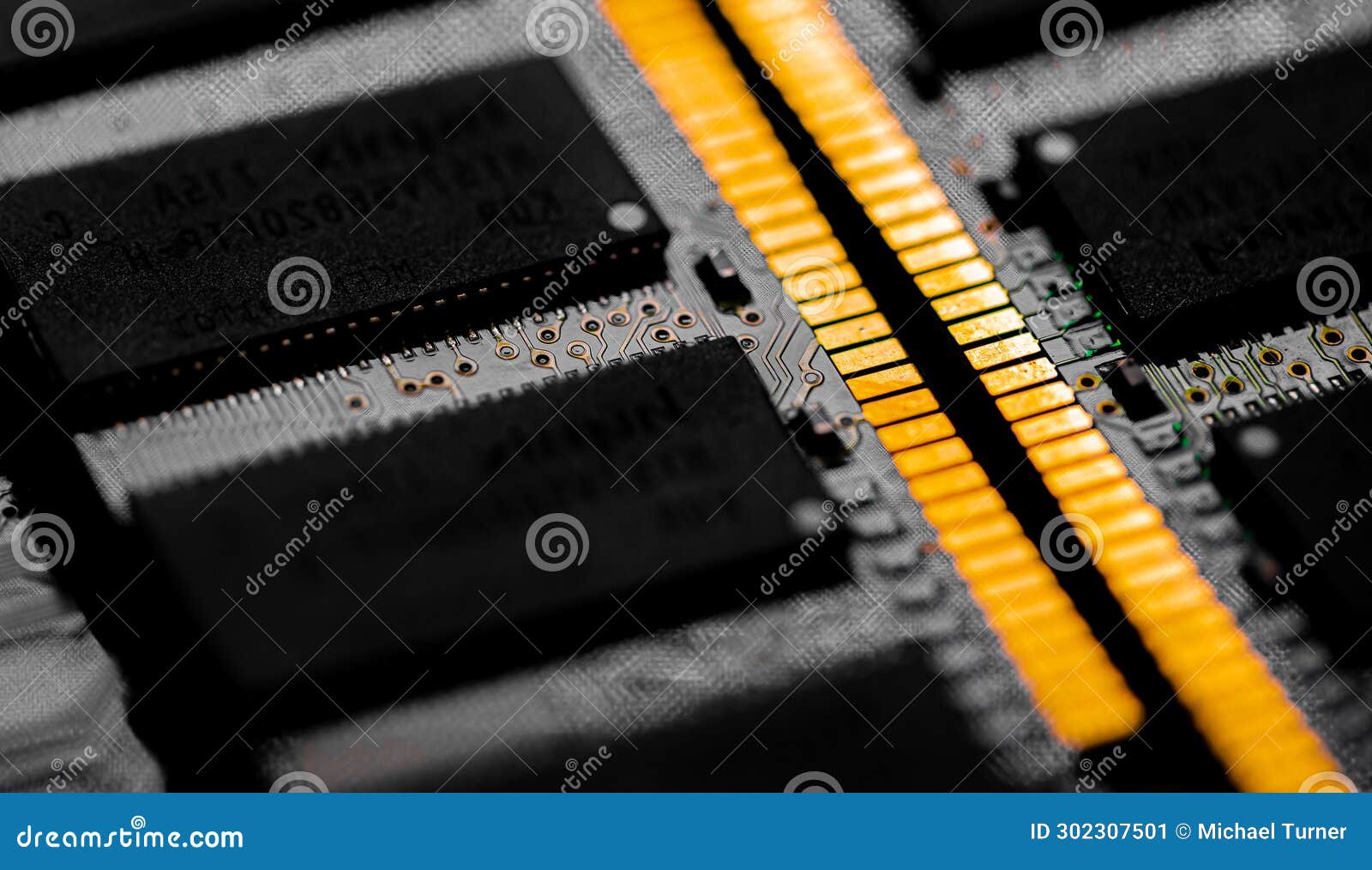 Macro Close Up Of Computer Ram Chip And Motherboard Stock Image Image Macro Close Up Of Computer Ram Chip And Motherboard Stock Image Image