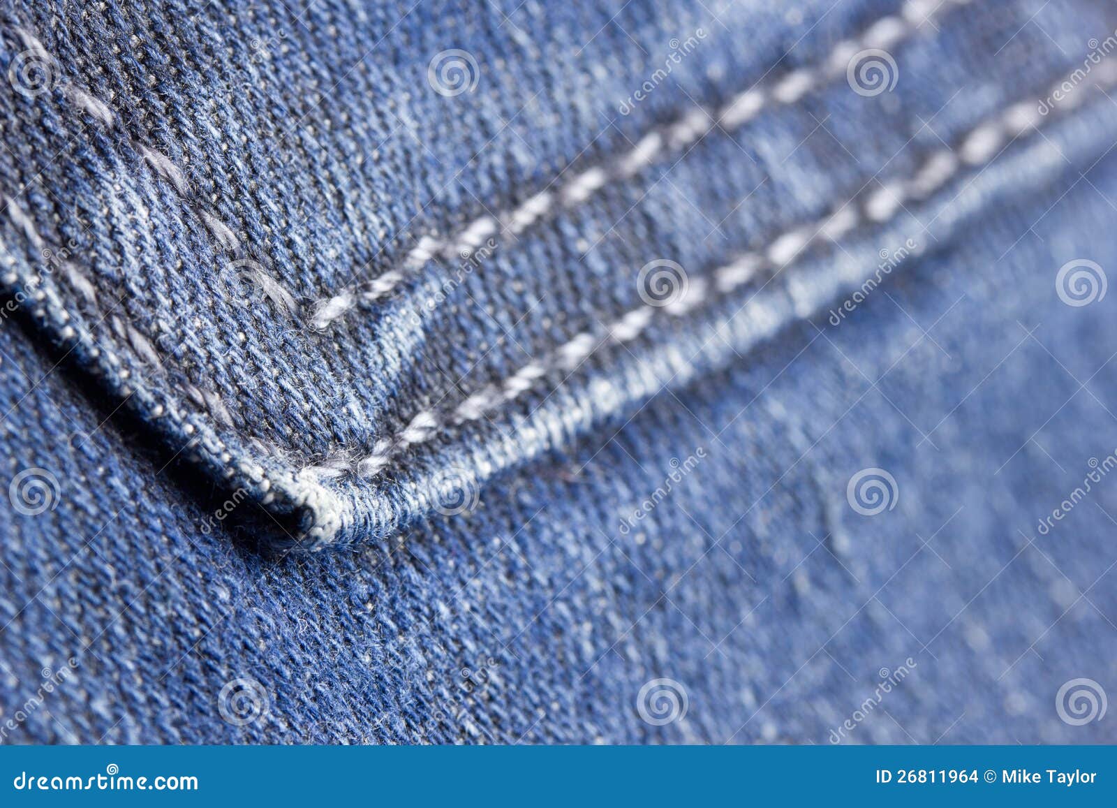 Macro denim stitch stock photo. Image of blue, blur, textiles - 26811964