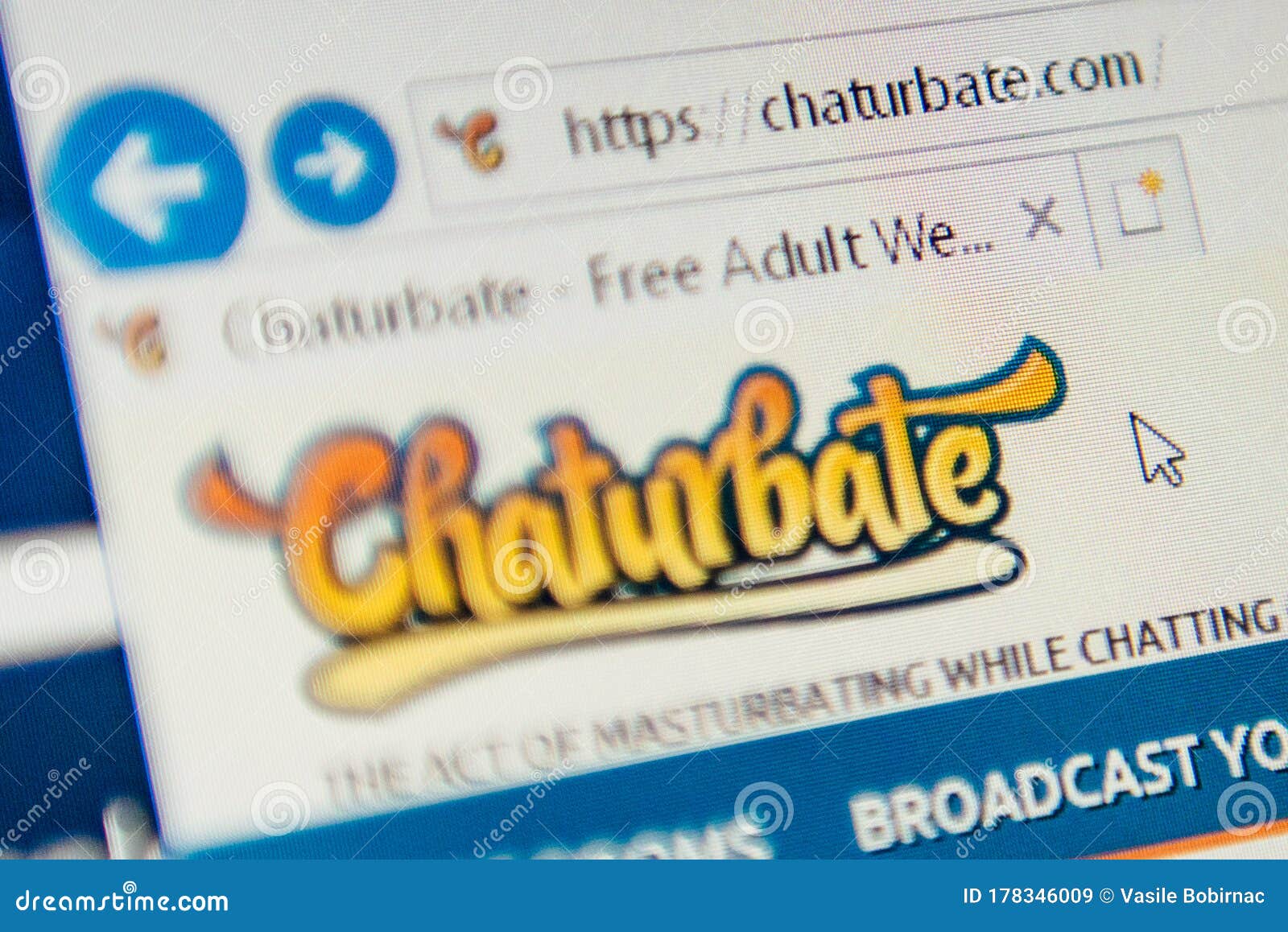 Chaturbate.com Web Site editorial stock image. Image of image - 178346009