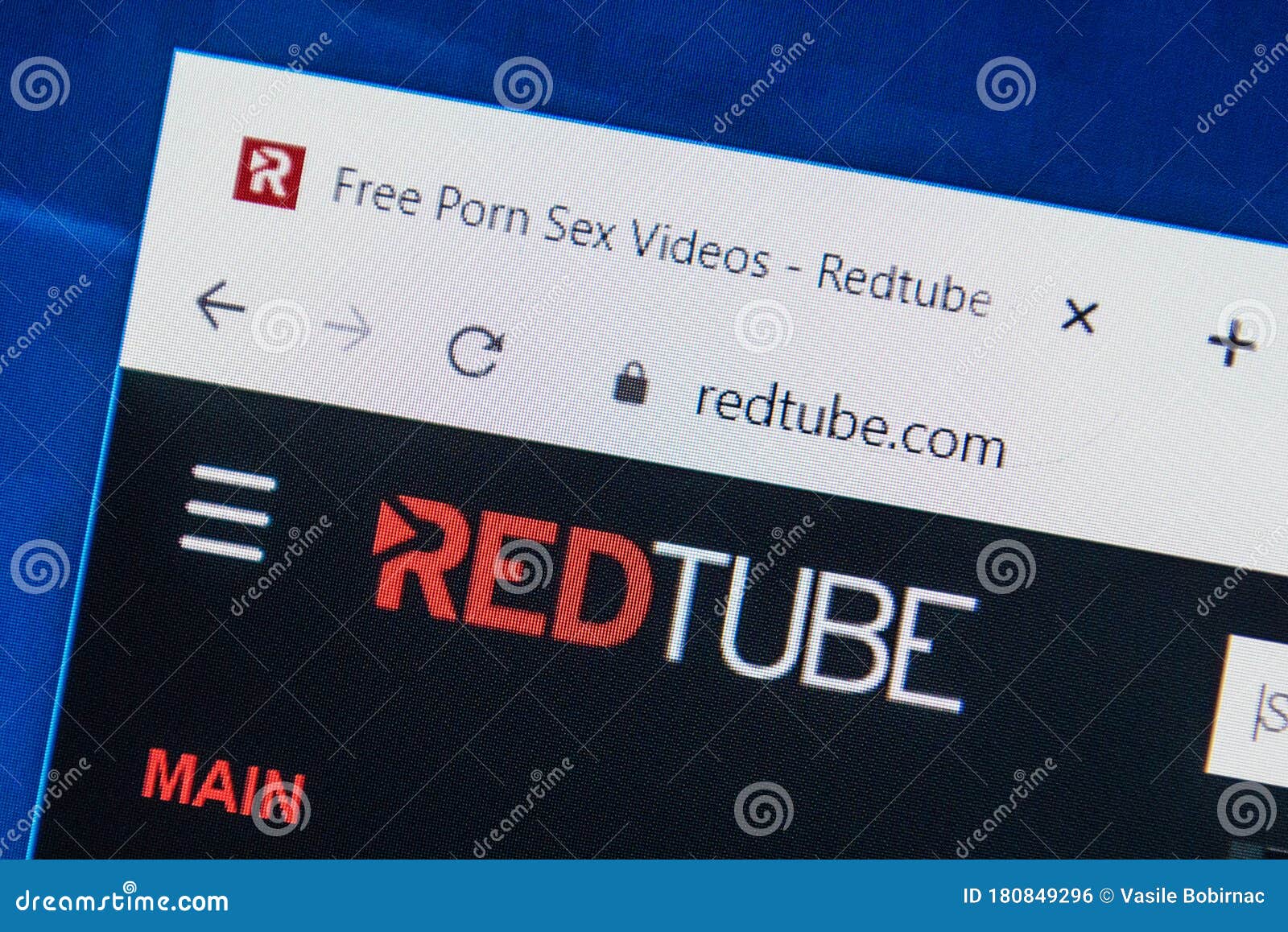 Web Site. Selective Focus. Editorial Photo Image of