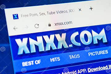 Xnxx.com Web Site. Selective Focus. Editorial Image - Image of homepage