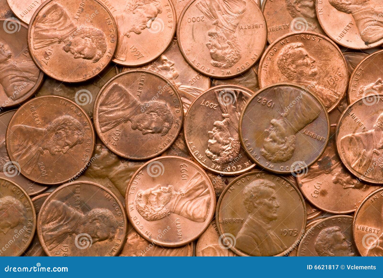 macro of penny