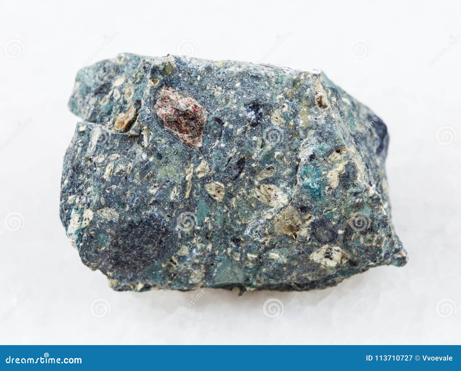 Raw Kimberlite Stone On White Stock Image Image Of Piece Material