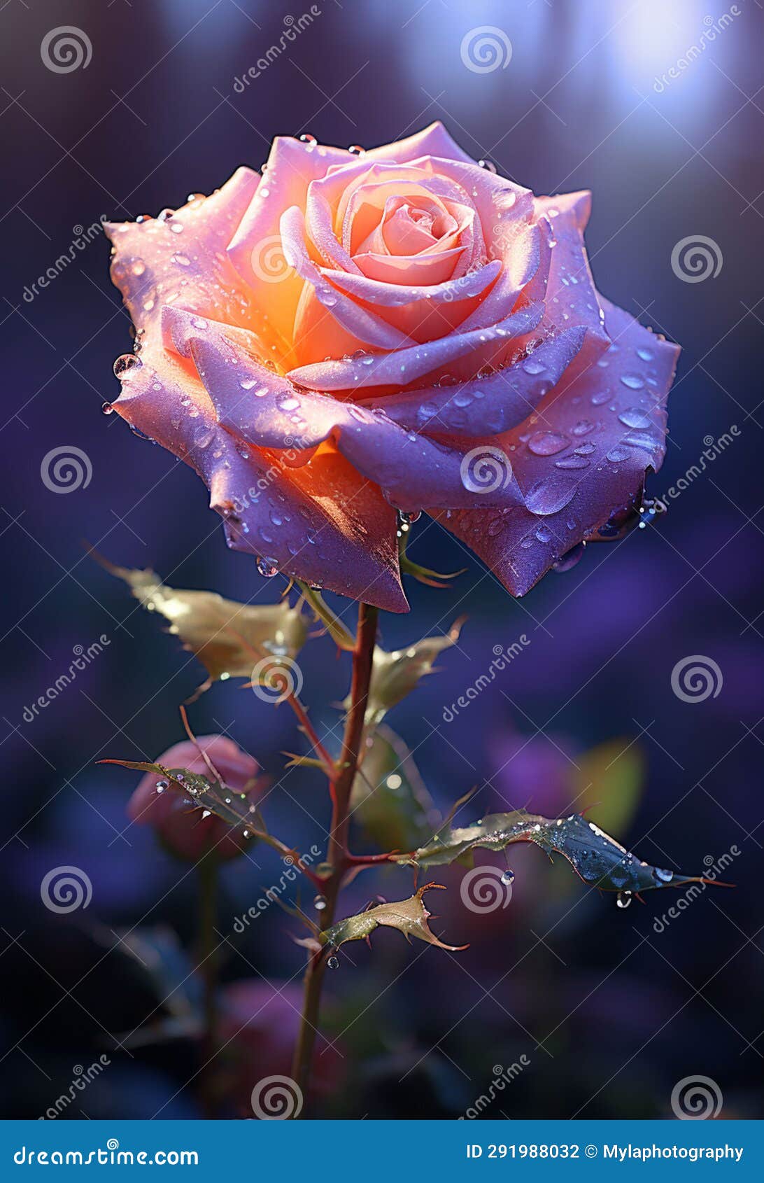 macro shot of a pink rose, uhd coloring