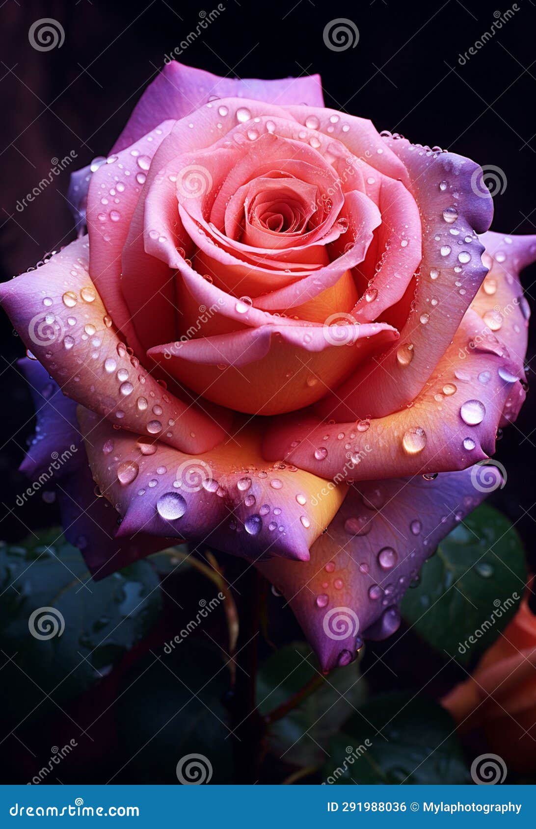 macro shot of a pink rose, uhd coloring