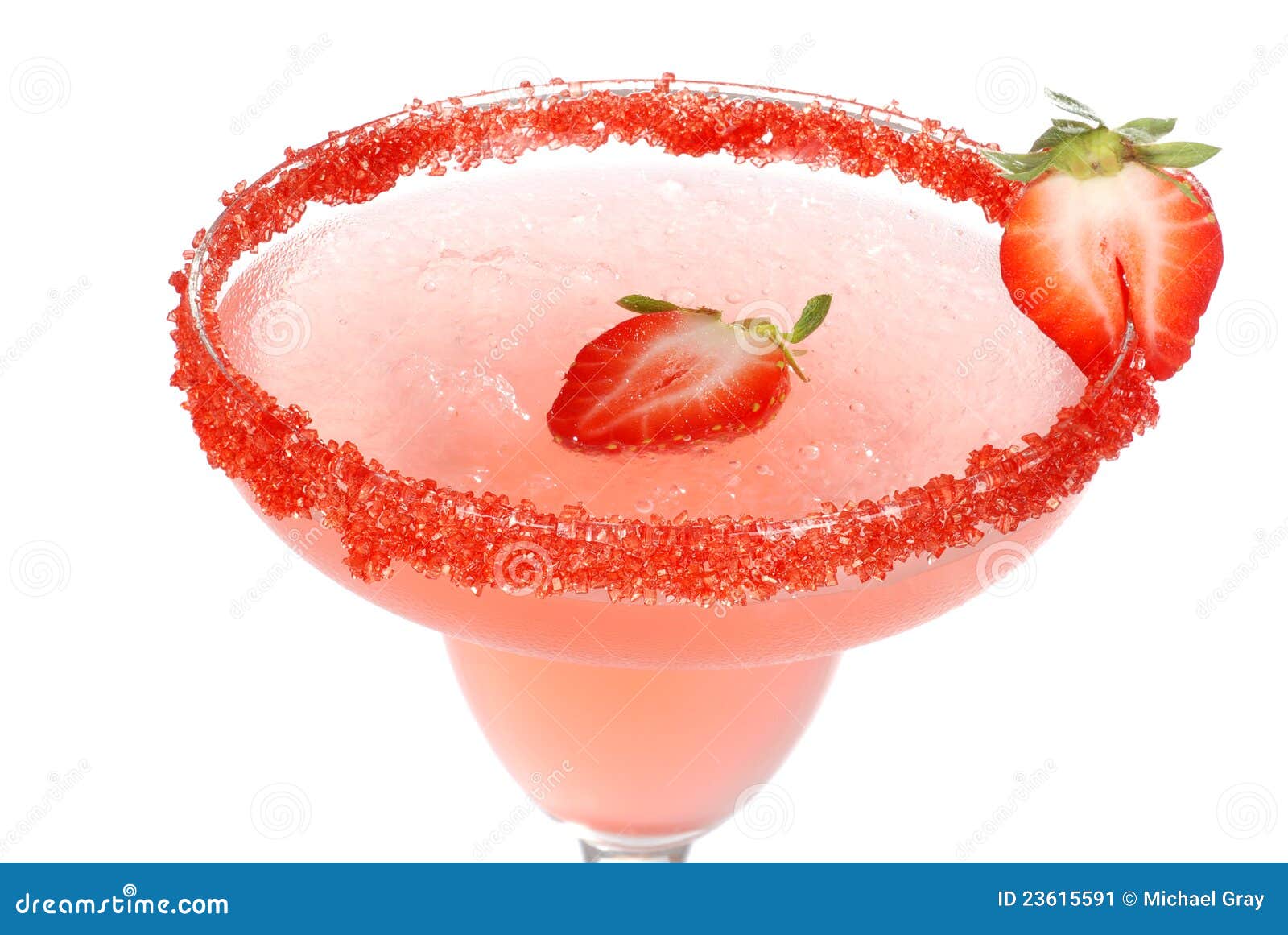 Strawberry Daiquiri Most Popular Cocktails Serie RoyaltyFree Stock