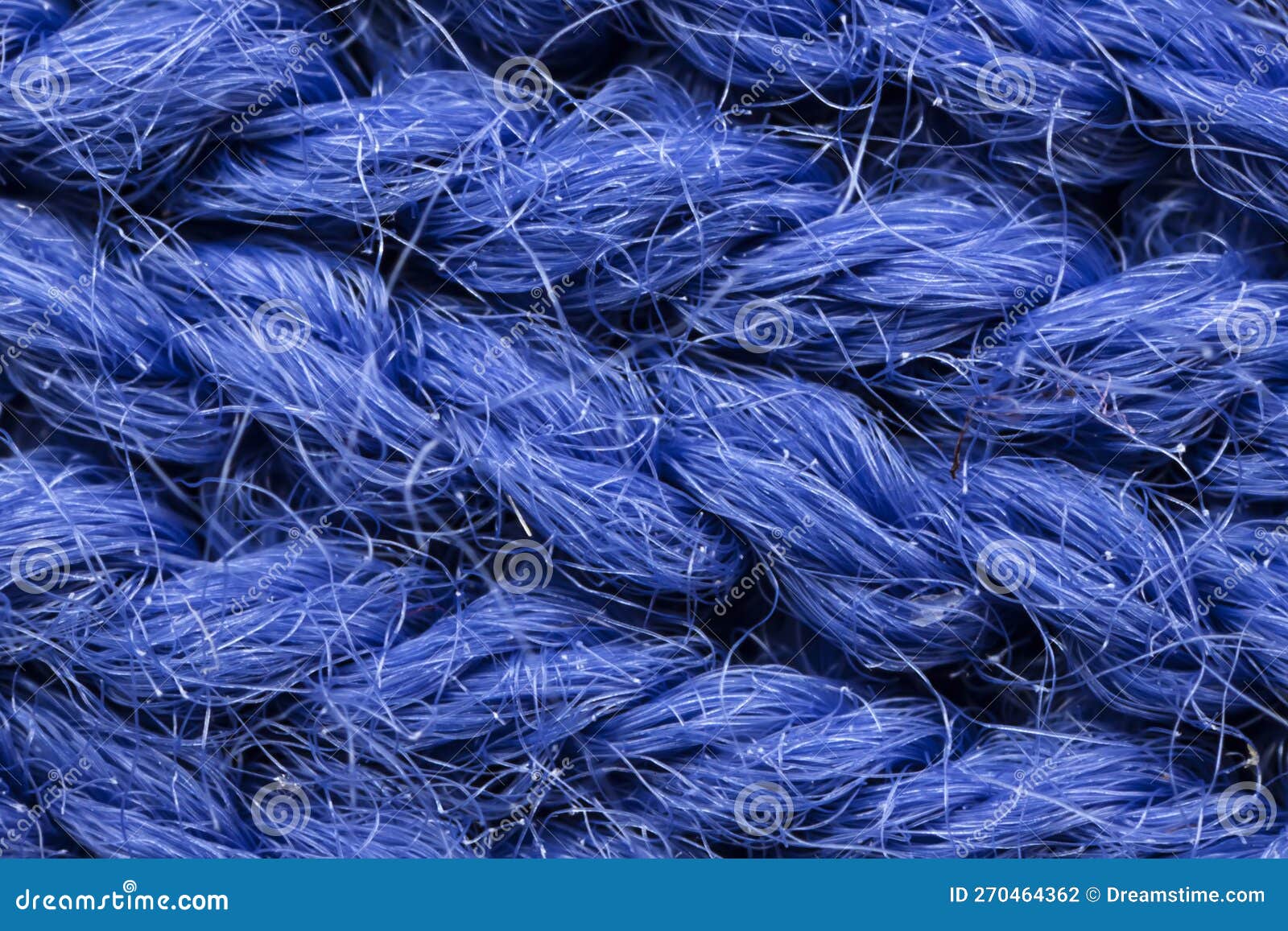 The Macro Texture of the Blue Cotton Fiber Cloth Stock Photo Image of