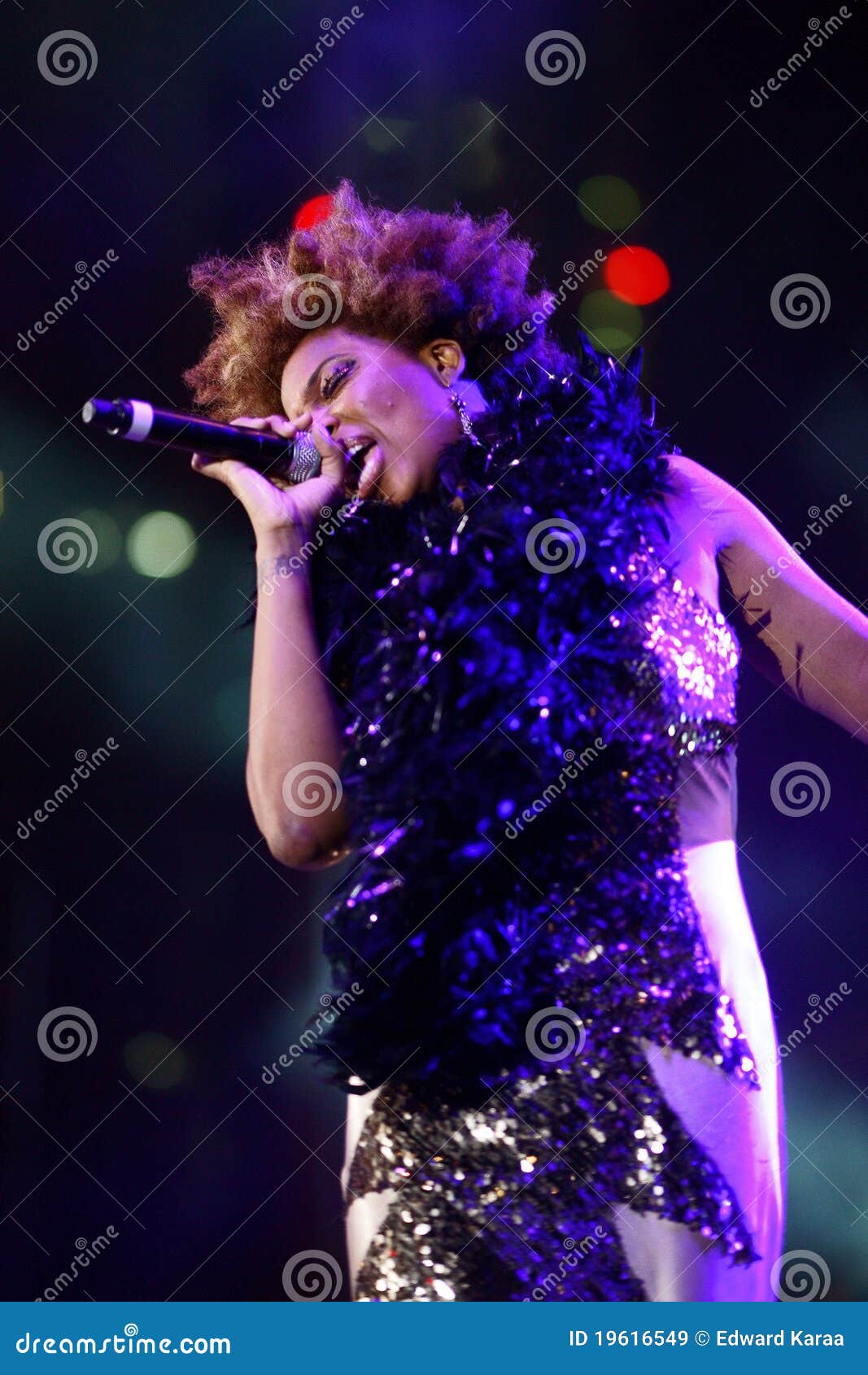 Macy Gray editorial stock image. Image of rock, emirates - 19616549