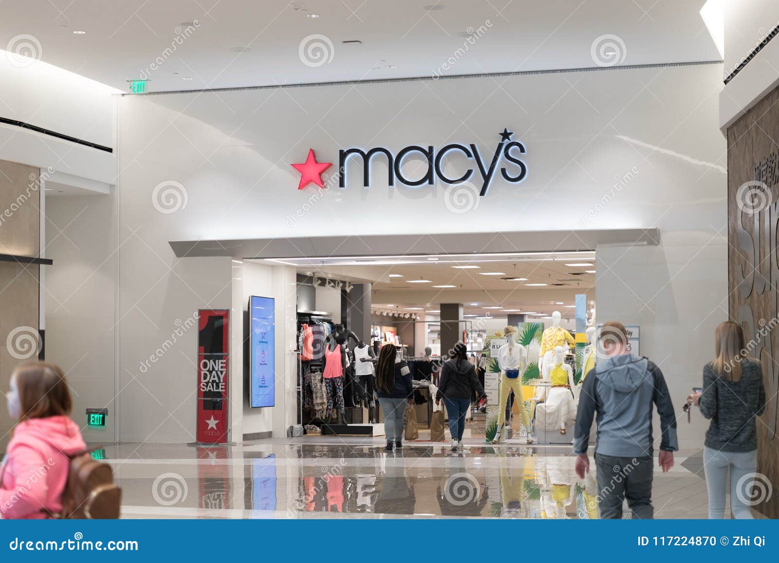 Macy`s is a Department Store Company. Editorial Image - Image of store ...