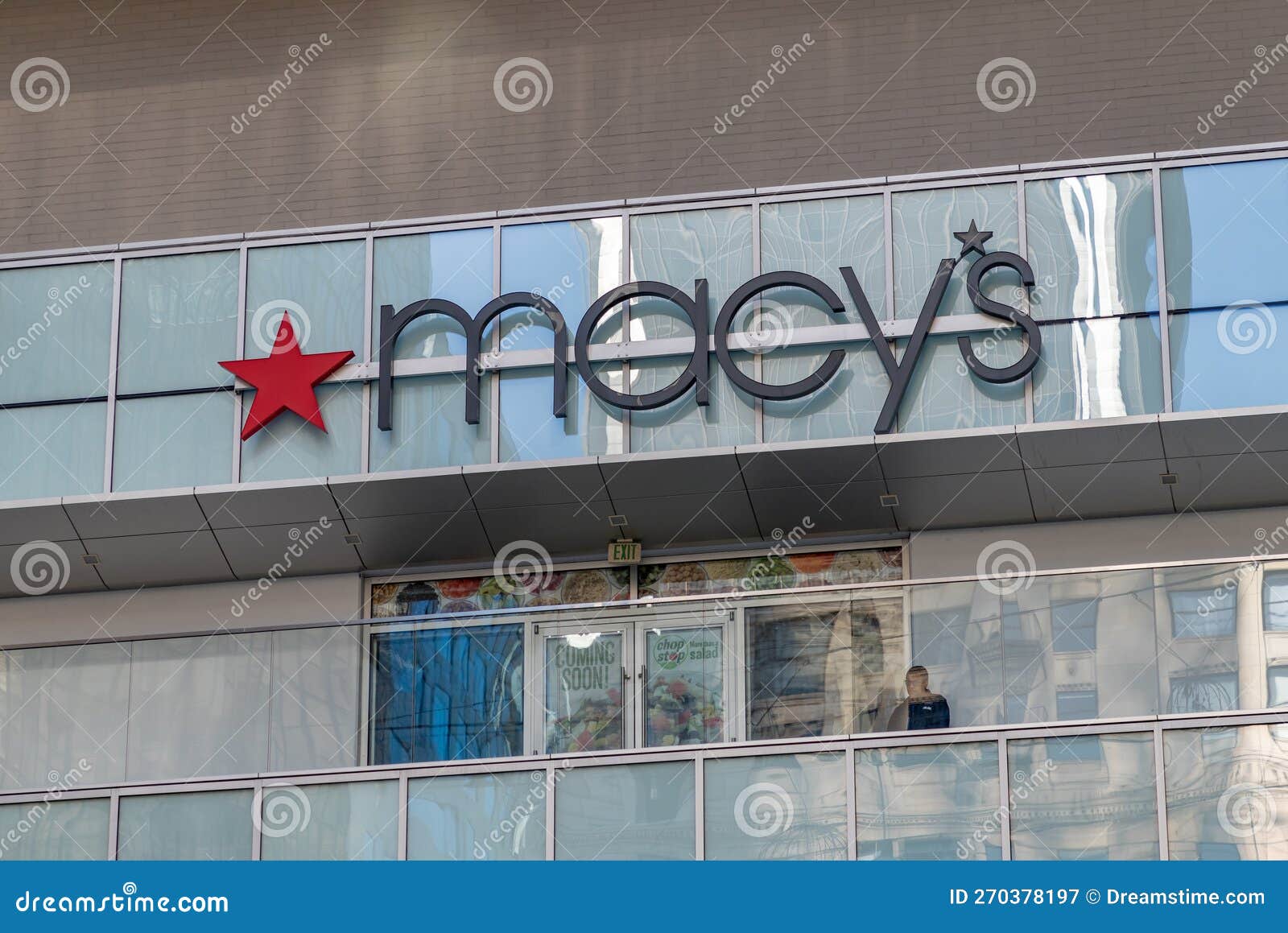 Macy s Department Store editorial photography. Image of downtown