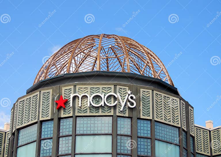 Macy S Storefront in Palm Beach, Florida Editorial Stock Photo Image