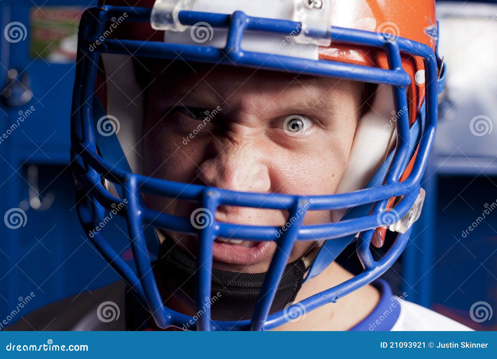 Mad Football Player stock image. Image of angry, room 21093921