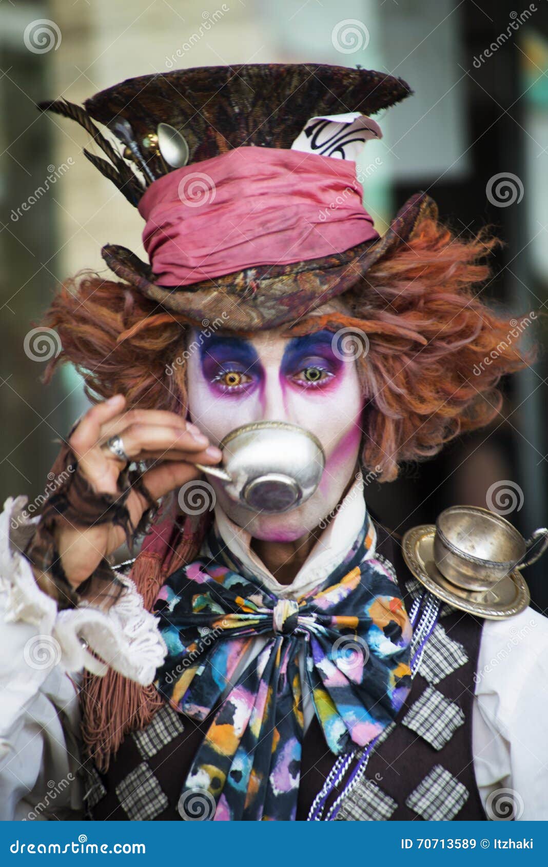Mad Hatter editorial stock image. Image of halloween - 70713589