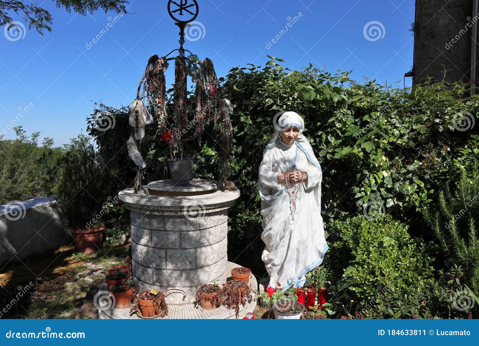 Apparizione Di San Michele Arcangelo Maddaloni - Statua Di San Michele Arcangelo Nella Cappella Dell