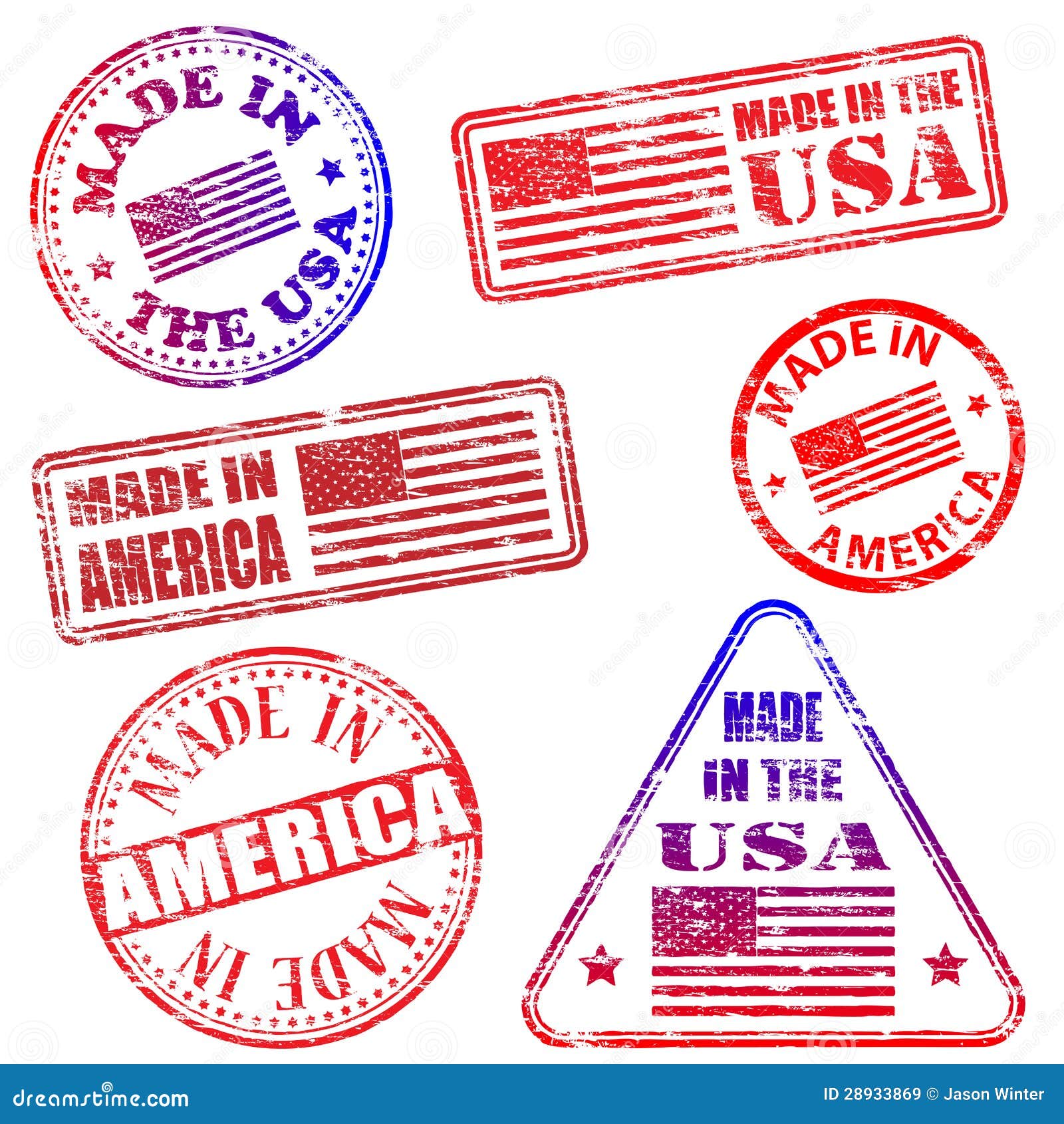 made in america stamps