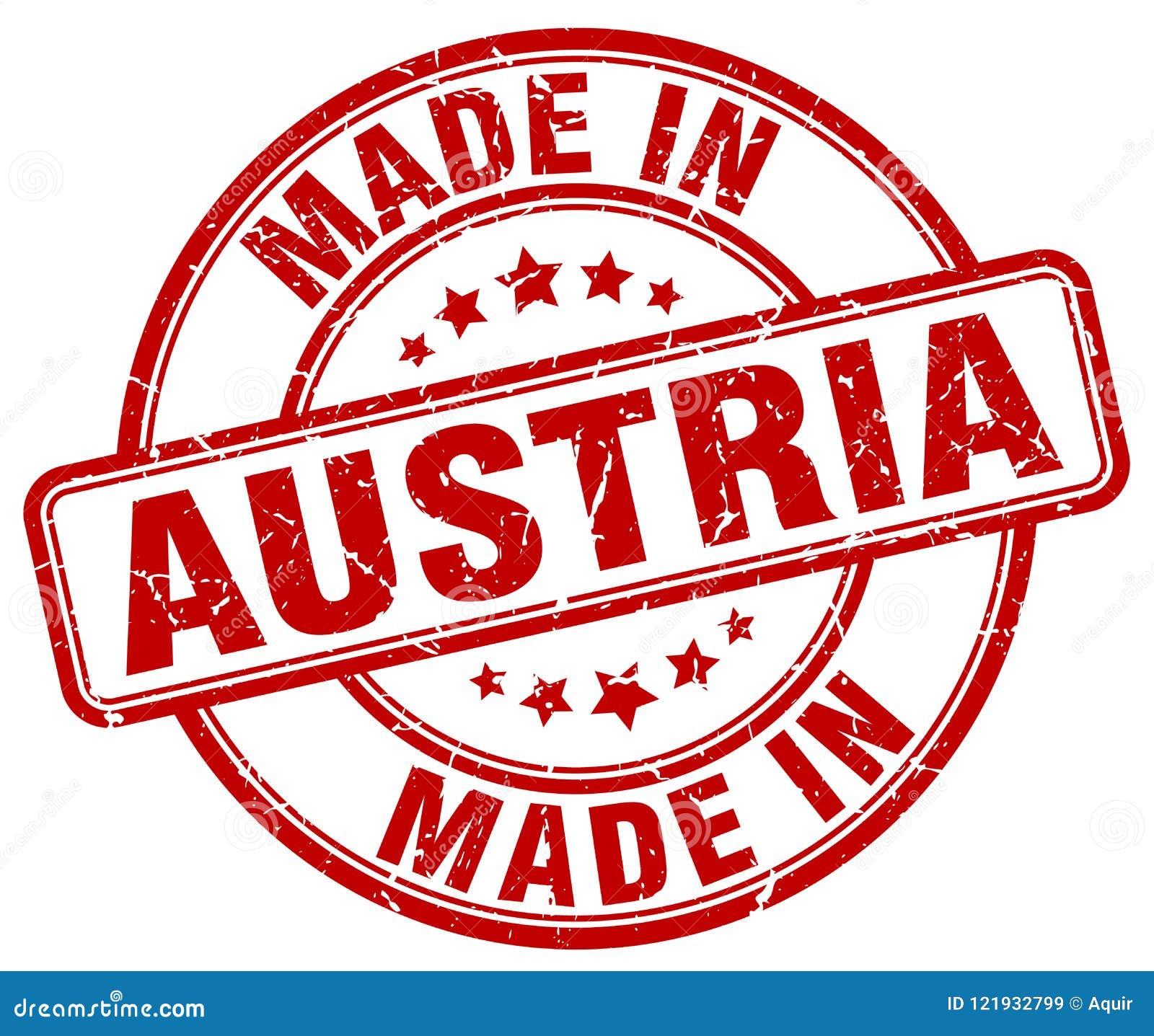 Made in Austria stamp stock vector. Illustration of austria 121932799