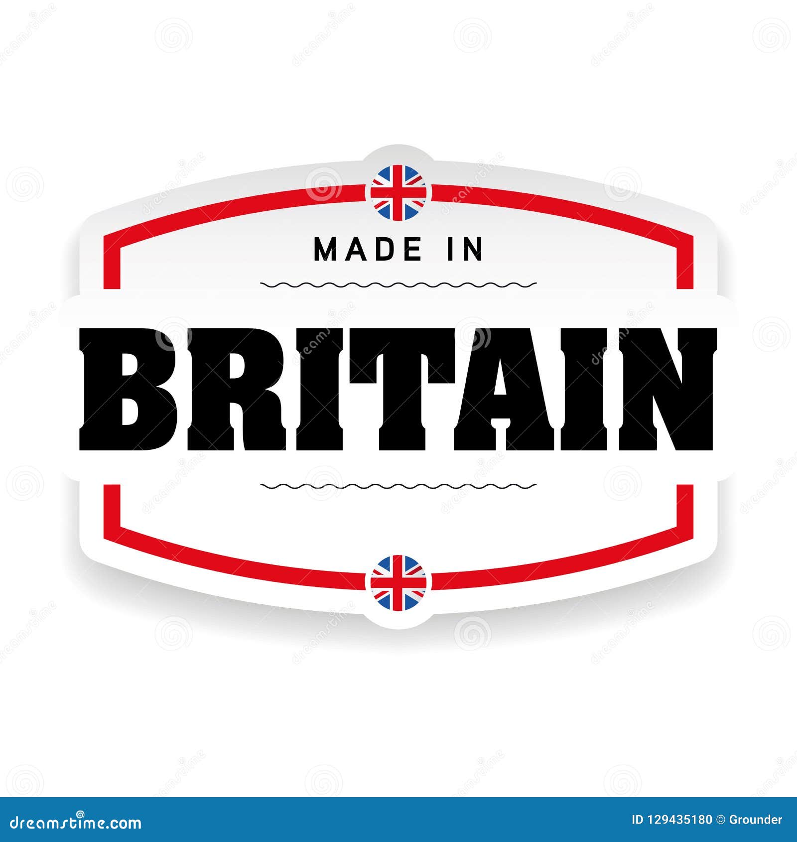 made in britain label