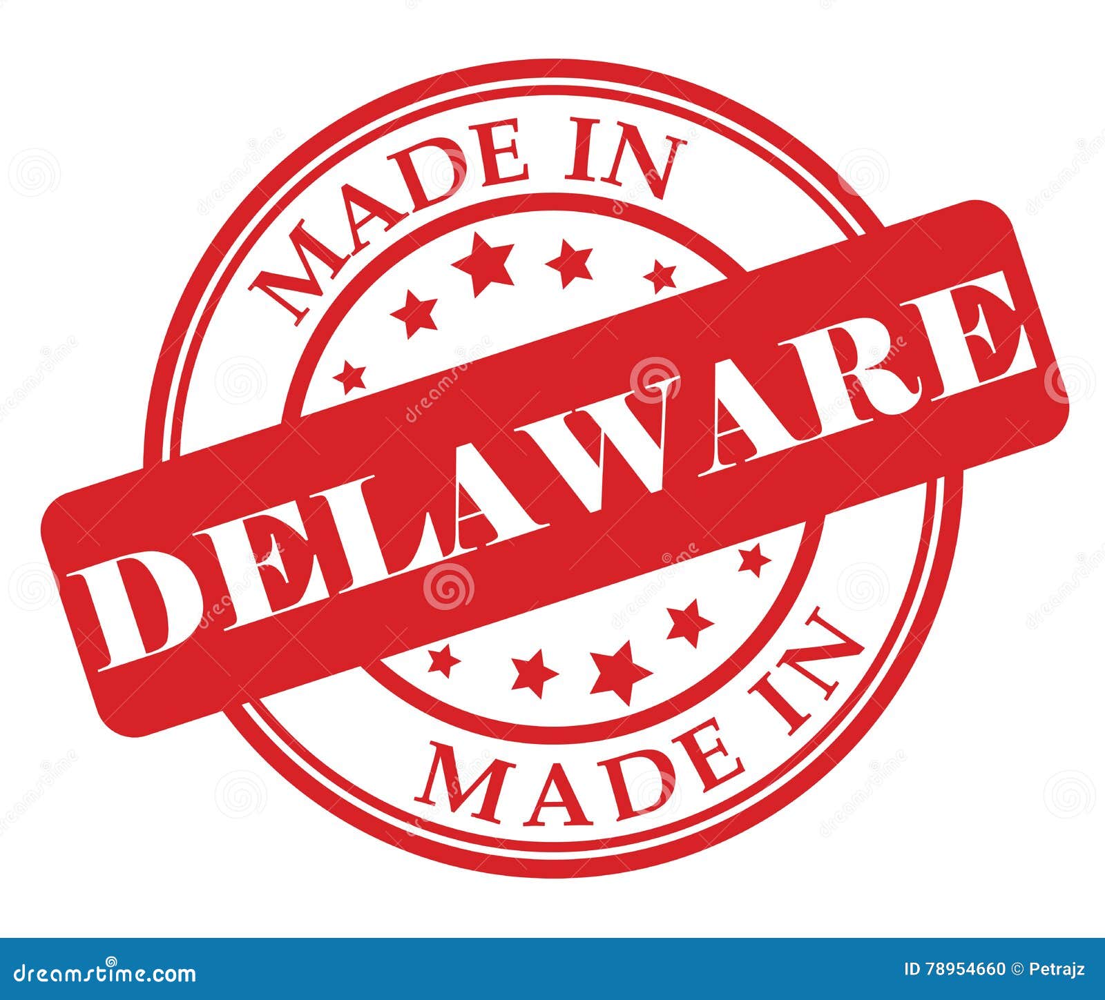 Made in Delaware stamp stock vector. Illustration of delaware 78954660