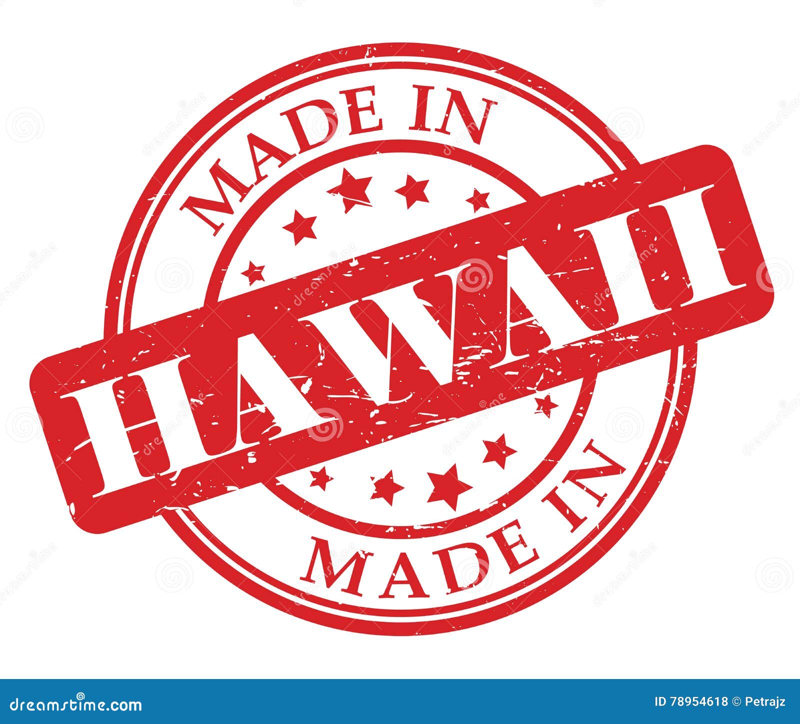 made in hawaii stamp