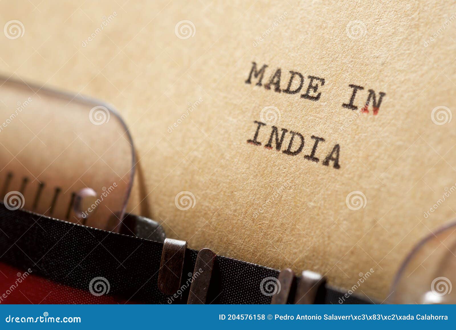 Made in India stock photo. Image of indian, ideas, phrase 204576158