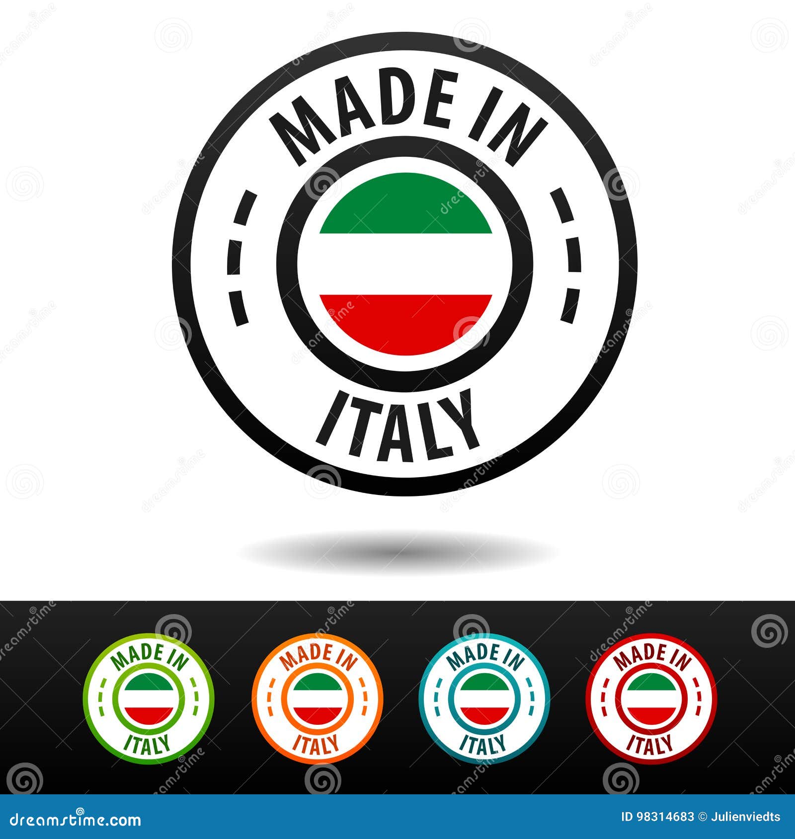 Seal Of Quality - MADE IN ITALY Royalty Free SVG, Cliparts, Vectors, and  Stock Illustration. Image 34272154.