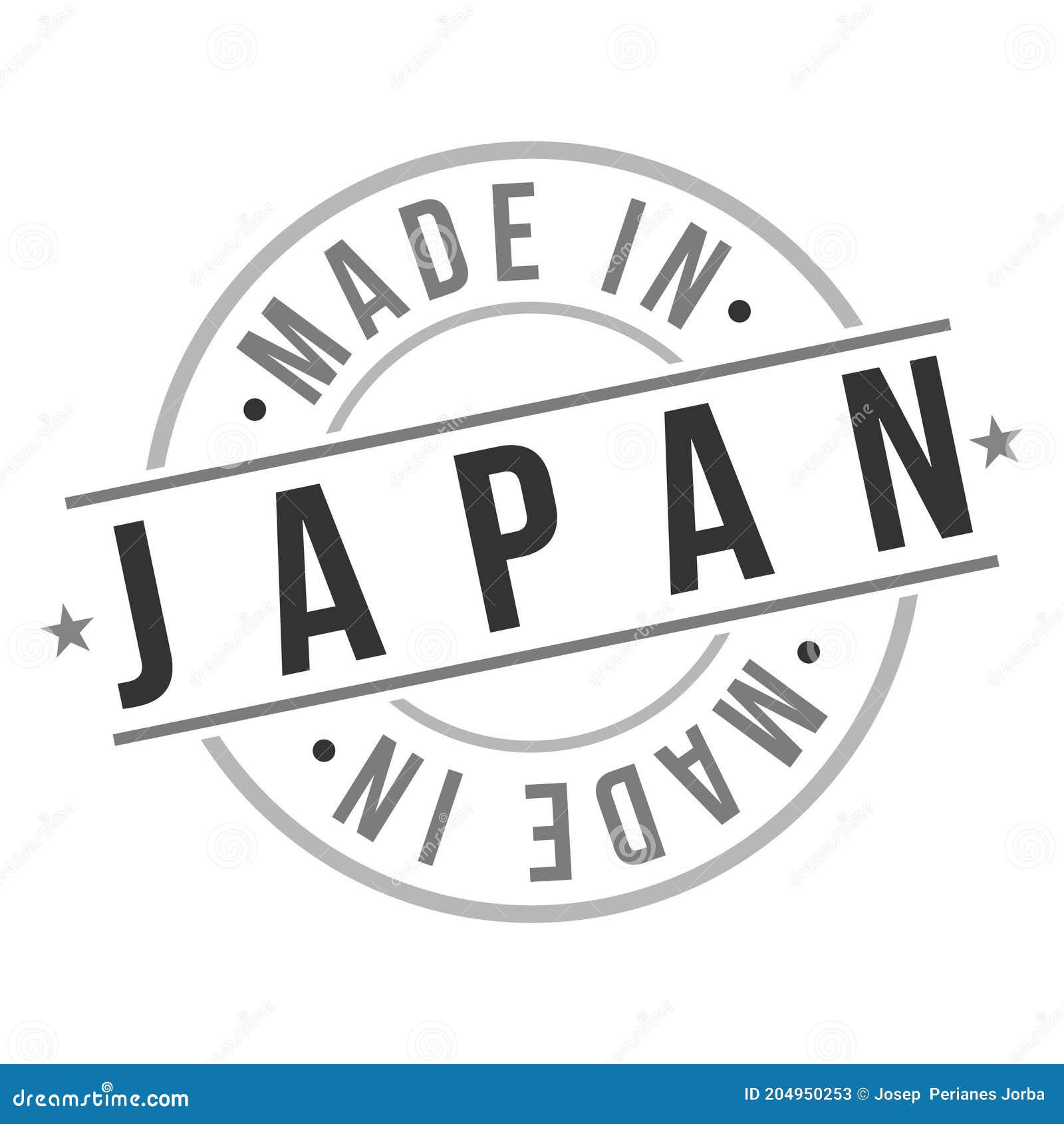 Made in Japan Stamp Logo Icon Symbol Design. Seal Badge National ...