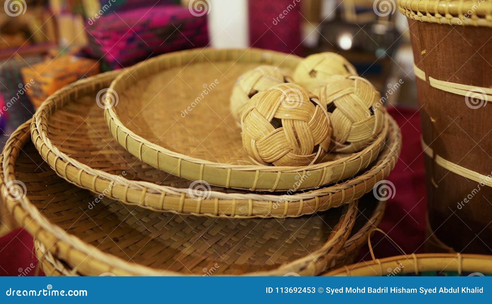 Made Rattan Sepak Takraw Definition Game Originating South Asia Which Two Teams Kick Ball Back Forth Over Net Meaning 113692453 