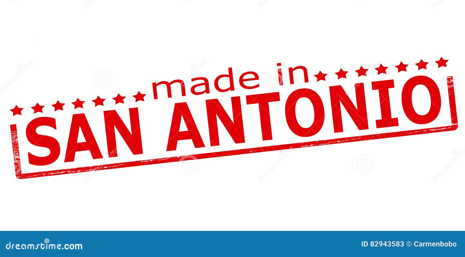 Made in San Antonio stock illustration. Illustration of antonio 82943583