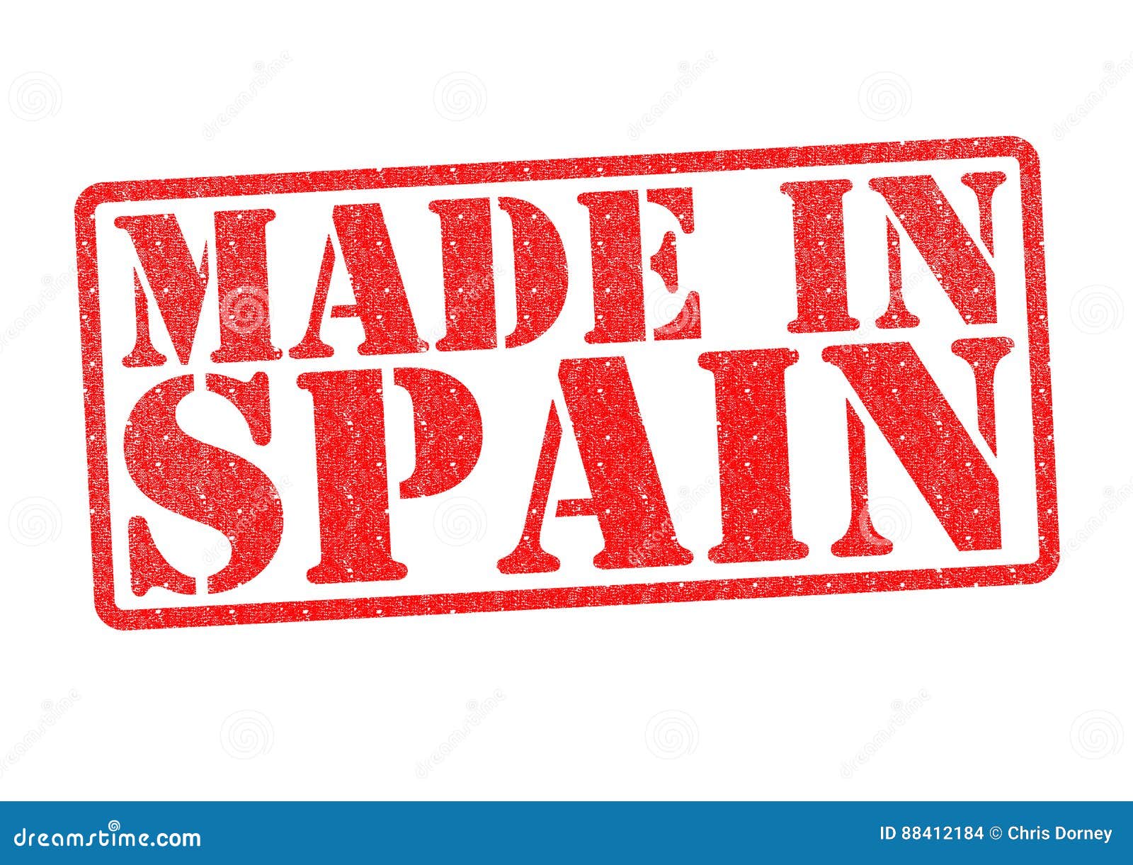 MADE in SPAIN Rubber Stamp stock photo. Image of patent - 88412184