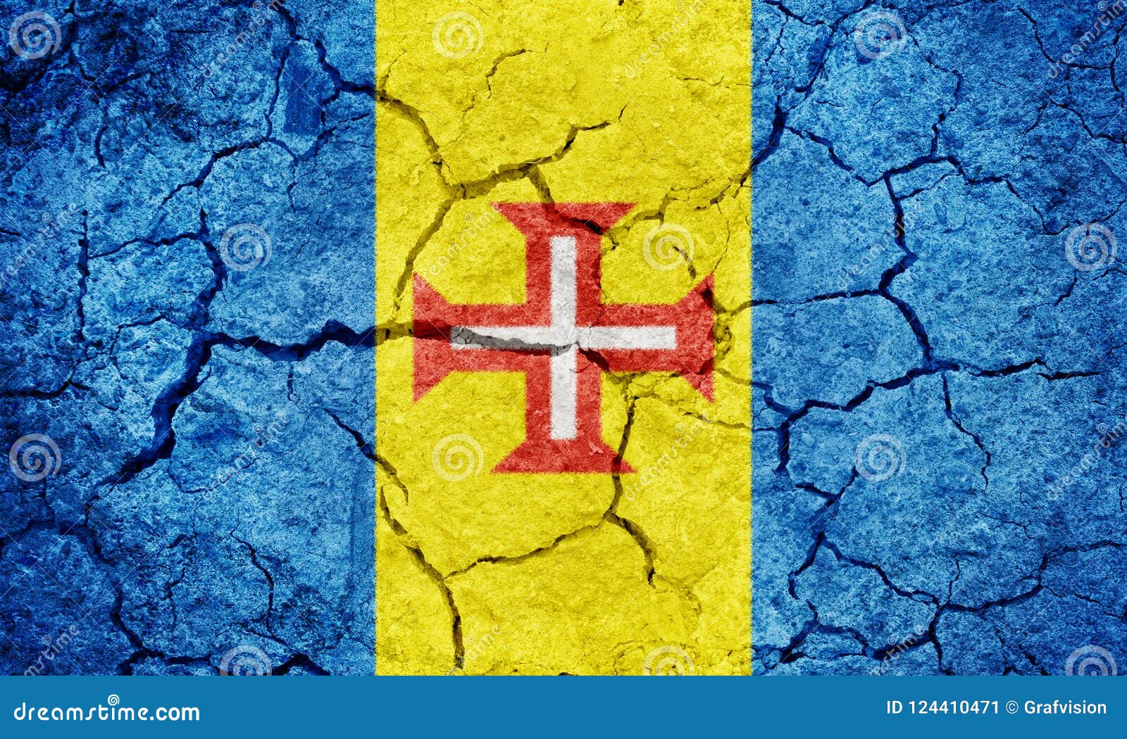 Madeira, Autonomous Region Of Portugal, Flag Stock Image ...