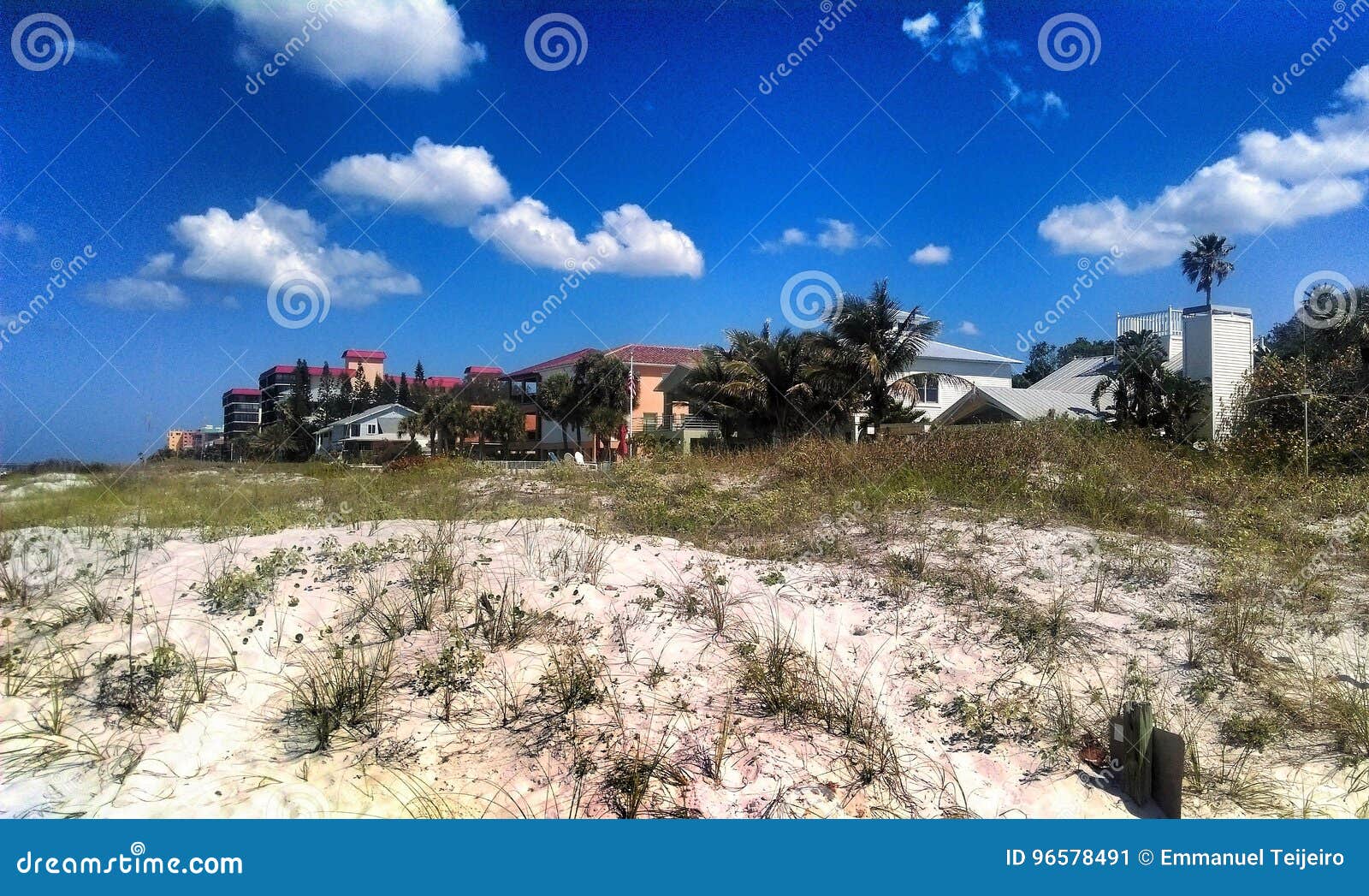 Madeira Beach scenic stock image. Image of florida, sand 96578491